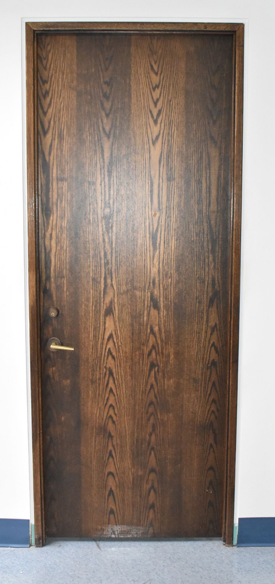 LOT/ (10) 94.5"x35" wooden doors with hardware throughout office - Image 3 of 4