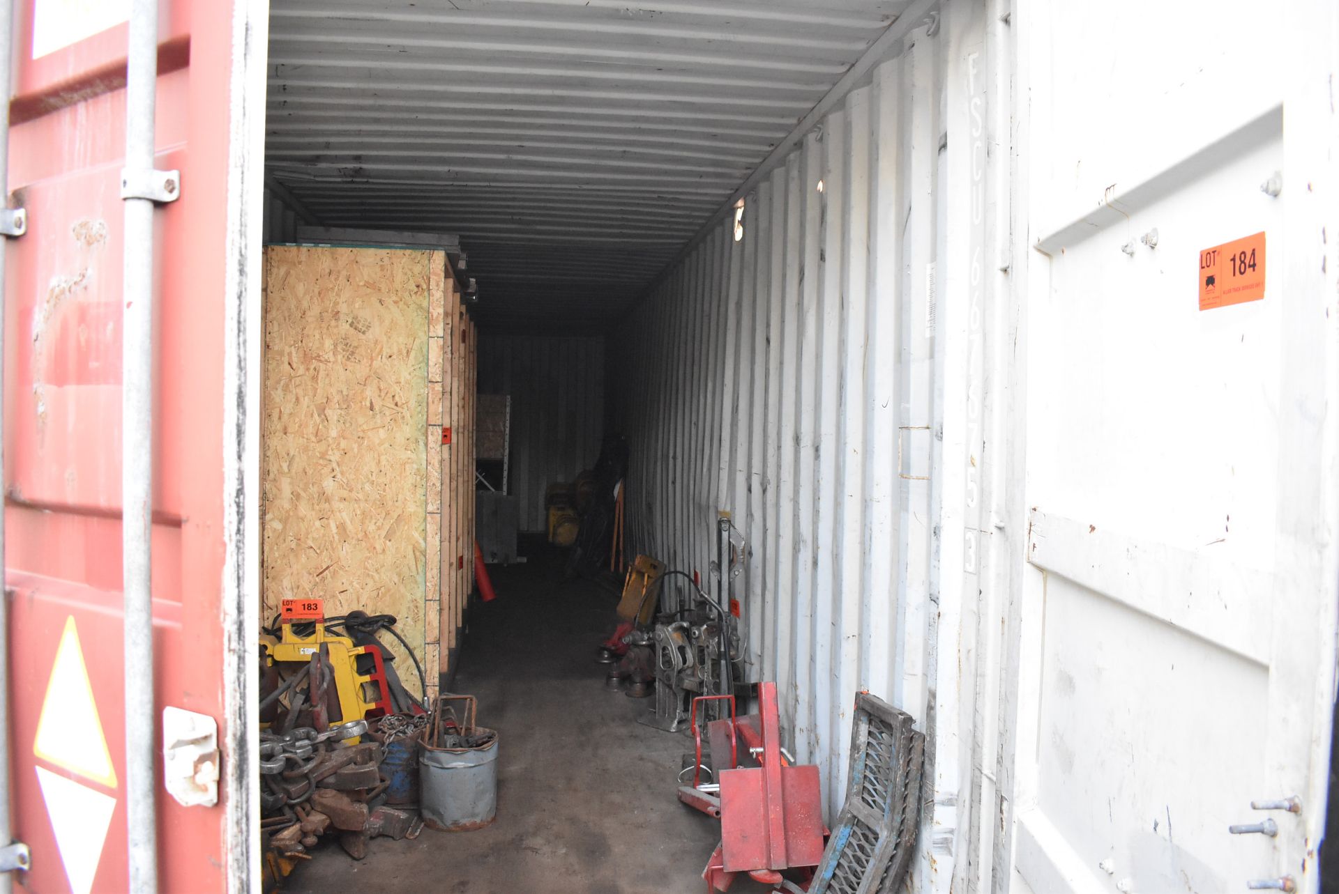 40' SEA CONTAINER, S/N N/A (NO CONTENTS - DELAYED DELIVERY) (LOCATED AT 1891 SEYMOUR ST, NORTH - Image 3 of 3