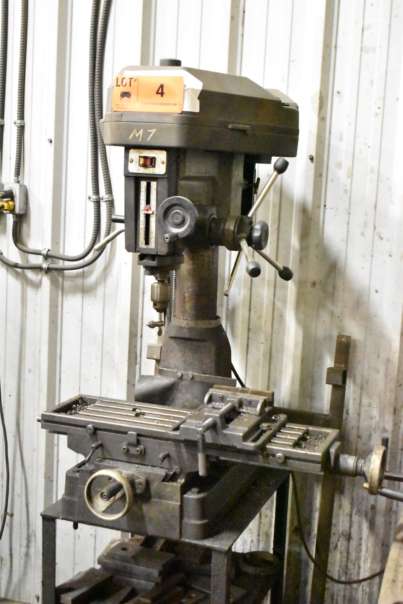 JET 15" VARIABLE SPEED BENCH-TYPE DRILL PRESS, S/N N/A (LOCATED AT 1891 SEYMOUR ST, NORTH BAY, ON)