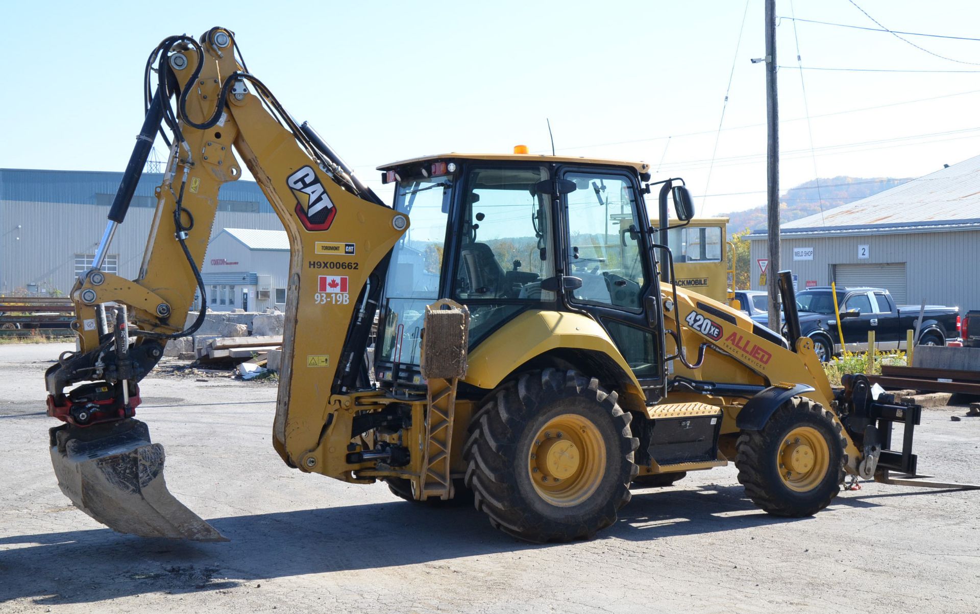 CATERPILLAR (2021) 420XE HRC BACKHOE WITH DIESEL ENGINE, AUTOMATIC TRANSMISSION, 4X4, ROTOTILT - Image 5 of 23