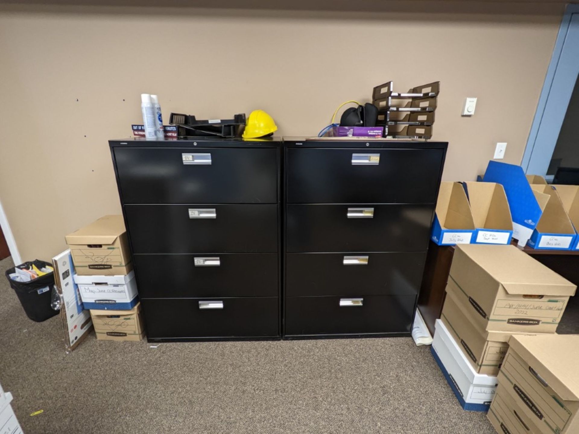 LOT/ FILE CABINETS - FURNITURE ONLY, NO CONTENTS, NO PAPERWORK OR OTHER FIXTURES (LOCATED AT 169A