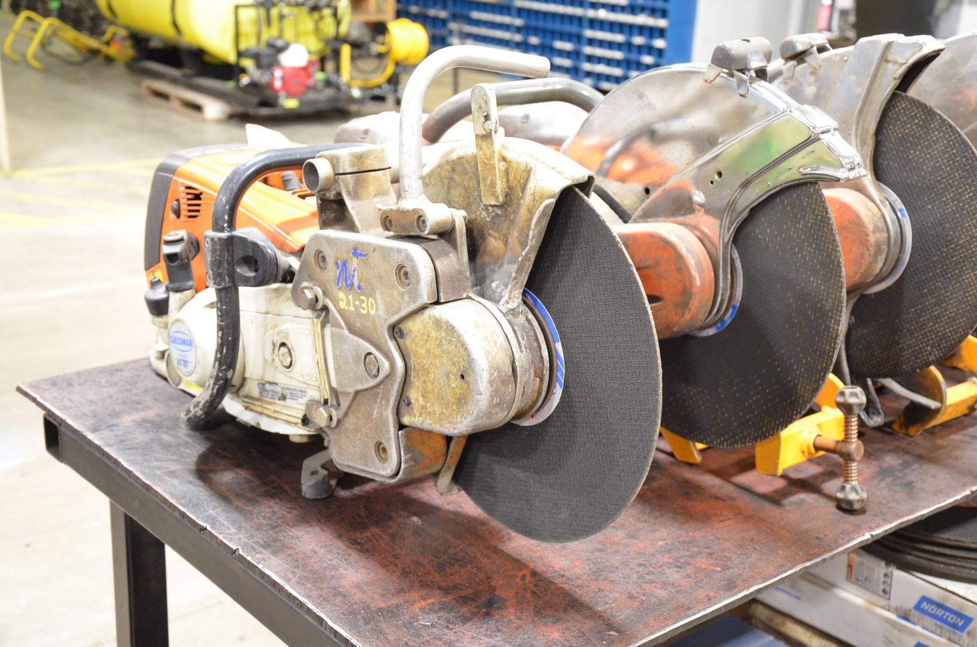 GEISMAR STIHL GAS POWERED ABRASIVE CUT OFF SAW, S/N N/A (LOCATED AT 169A S SERVICE RD, GRIMSBY, - Image 3 of 4