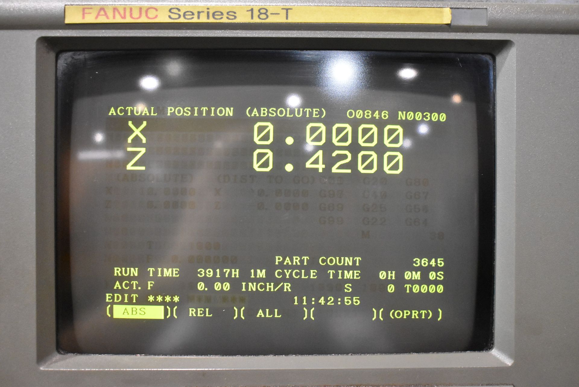 DAEWOO PUMA 250-B CNC TURNING CENTER WITH FANUC SERIES 18-T CNC CONTROL, COLLET CHUCK, 8" 3-JAW - Image 3 of 13