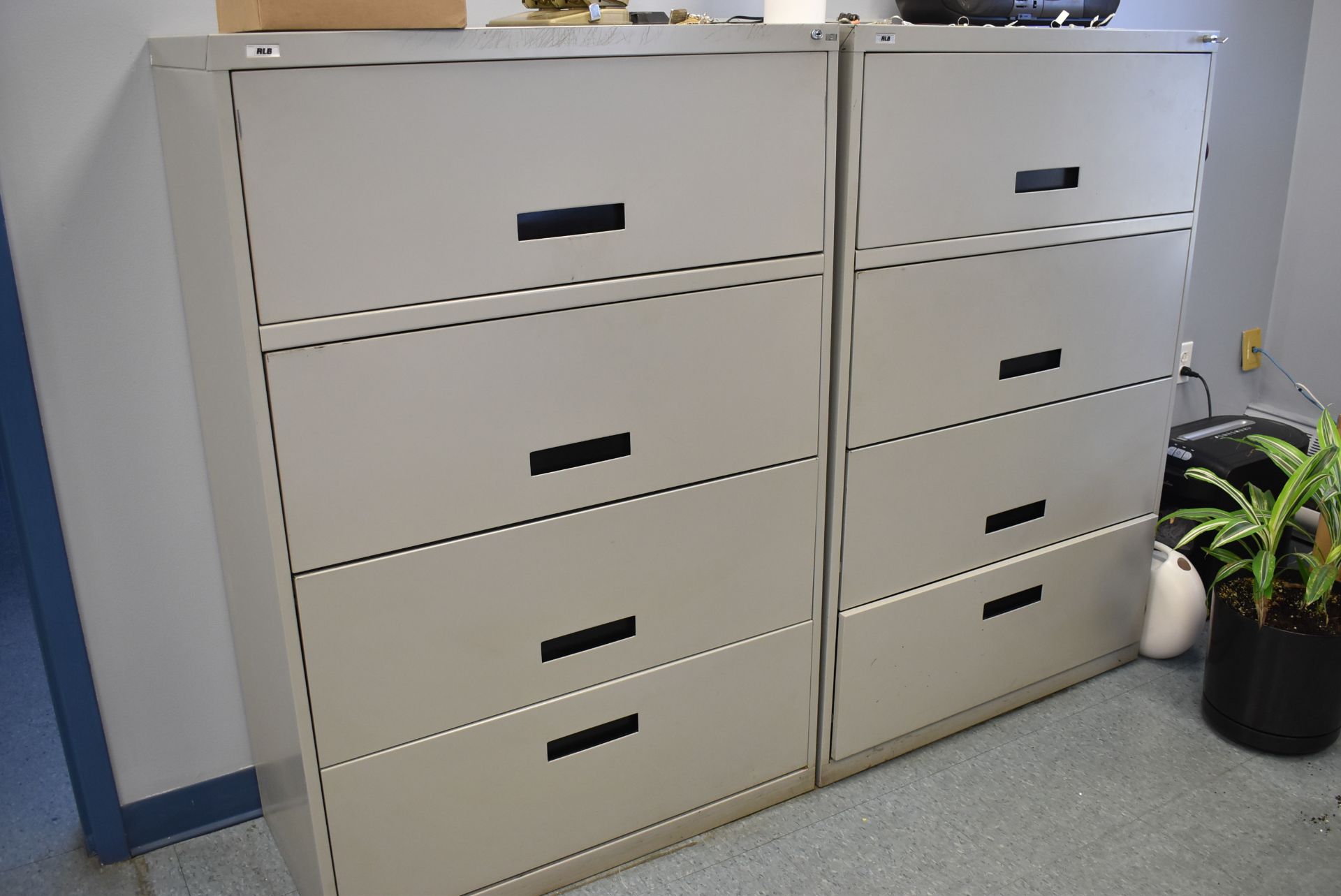 LOT/ (1) 5 DRAWER LATERAL FILE CABINET, (3) 4 DRAWER LATERAL FILE CABINETS - Image 2 of 3