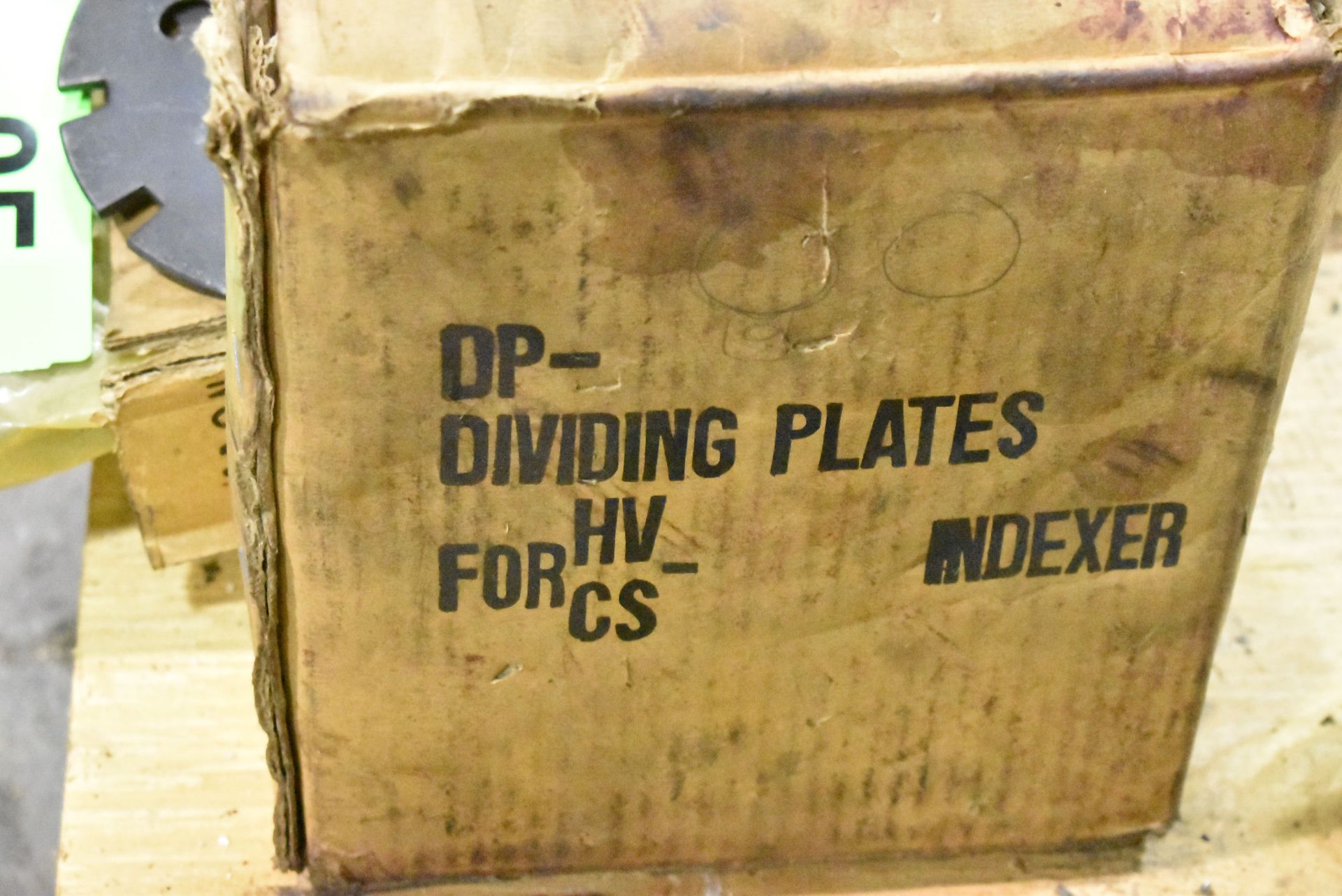 LOT/ INDEXING HEAD DIVIDING PLATES - Image 2 of 2