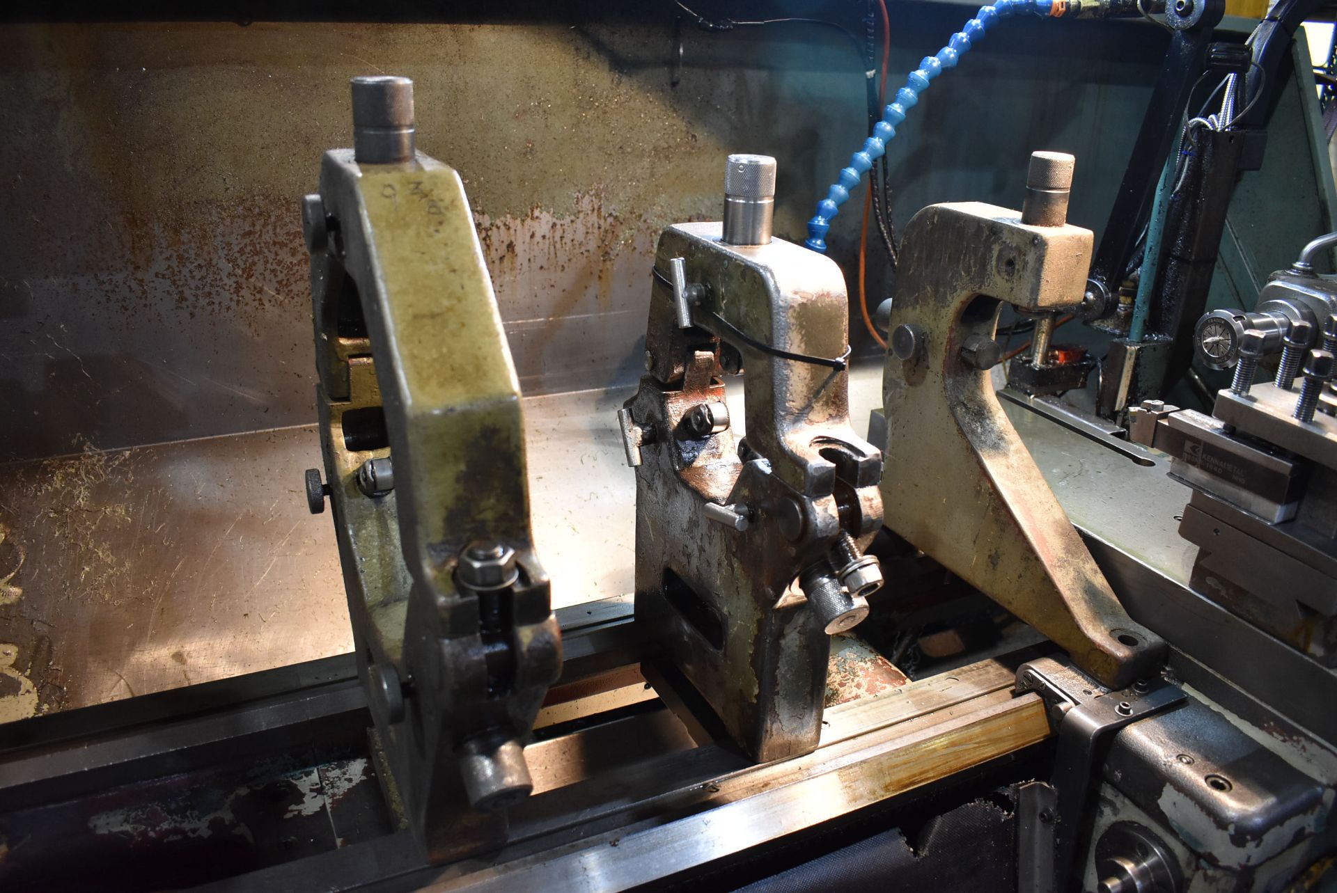 TOS SN 50 C GAP BED ENGINE LATHE WITH 20" SWING, 64" BETWEEN CENTERS, 2" SPINDLE BORE, SPEEDS TO - Image 6 of 12