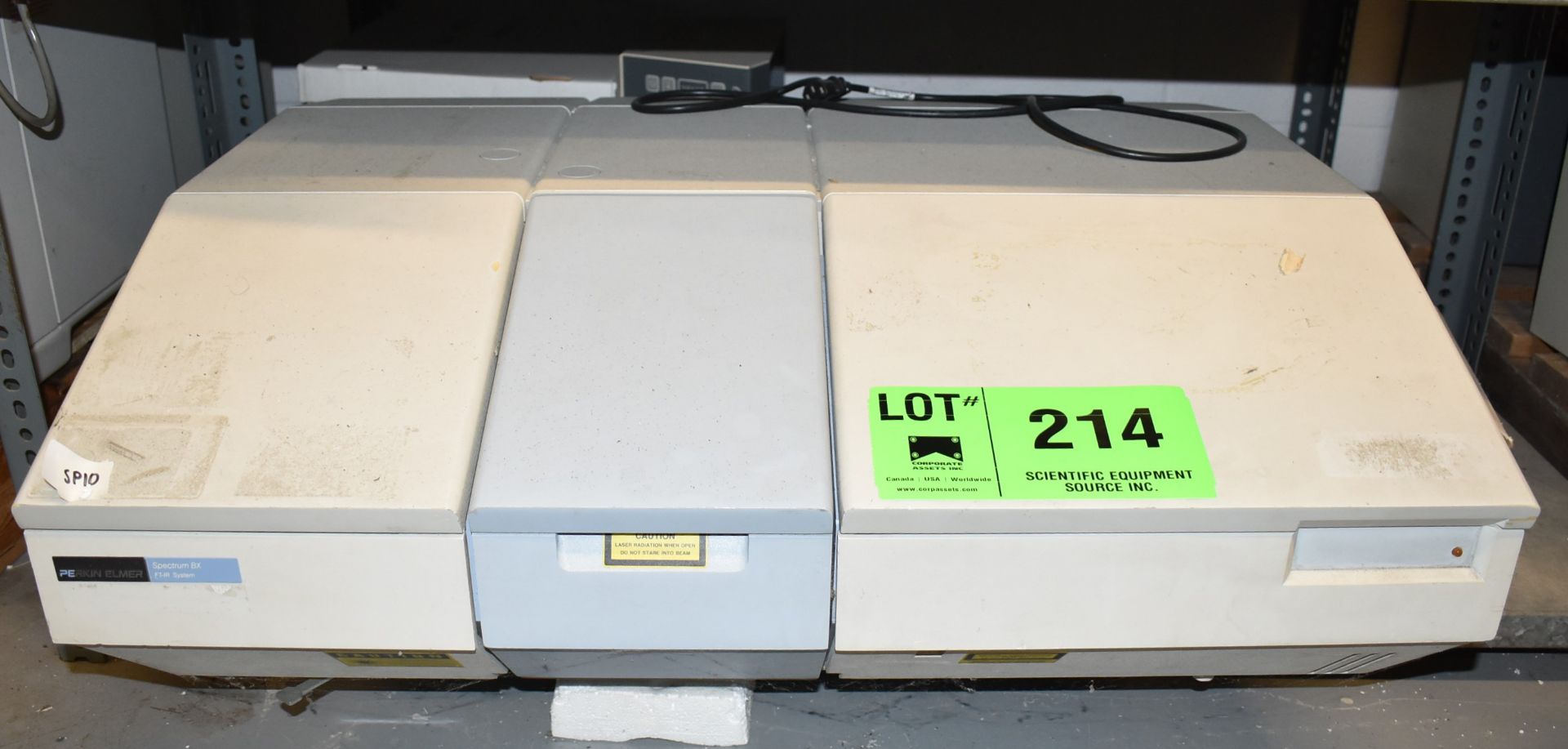 PERKIN ELMER SPECTRUM BX FT-IR SYSTEM, S/N: 53665