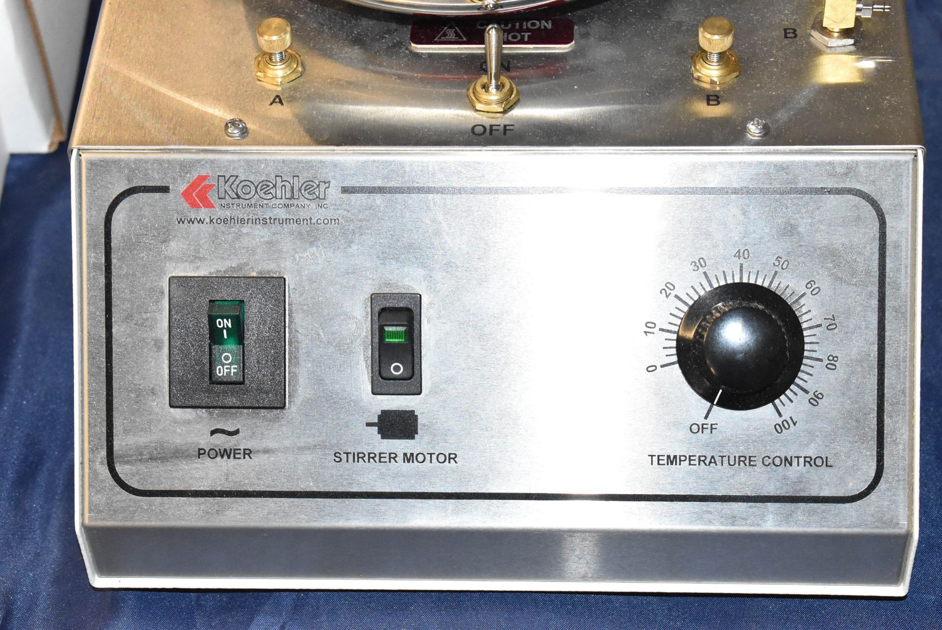 KOEHLER K16203 CLOSED CUP FLASH TESTER, S/N: K1620310188F - Image 3 of 6