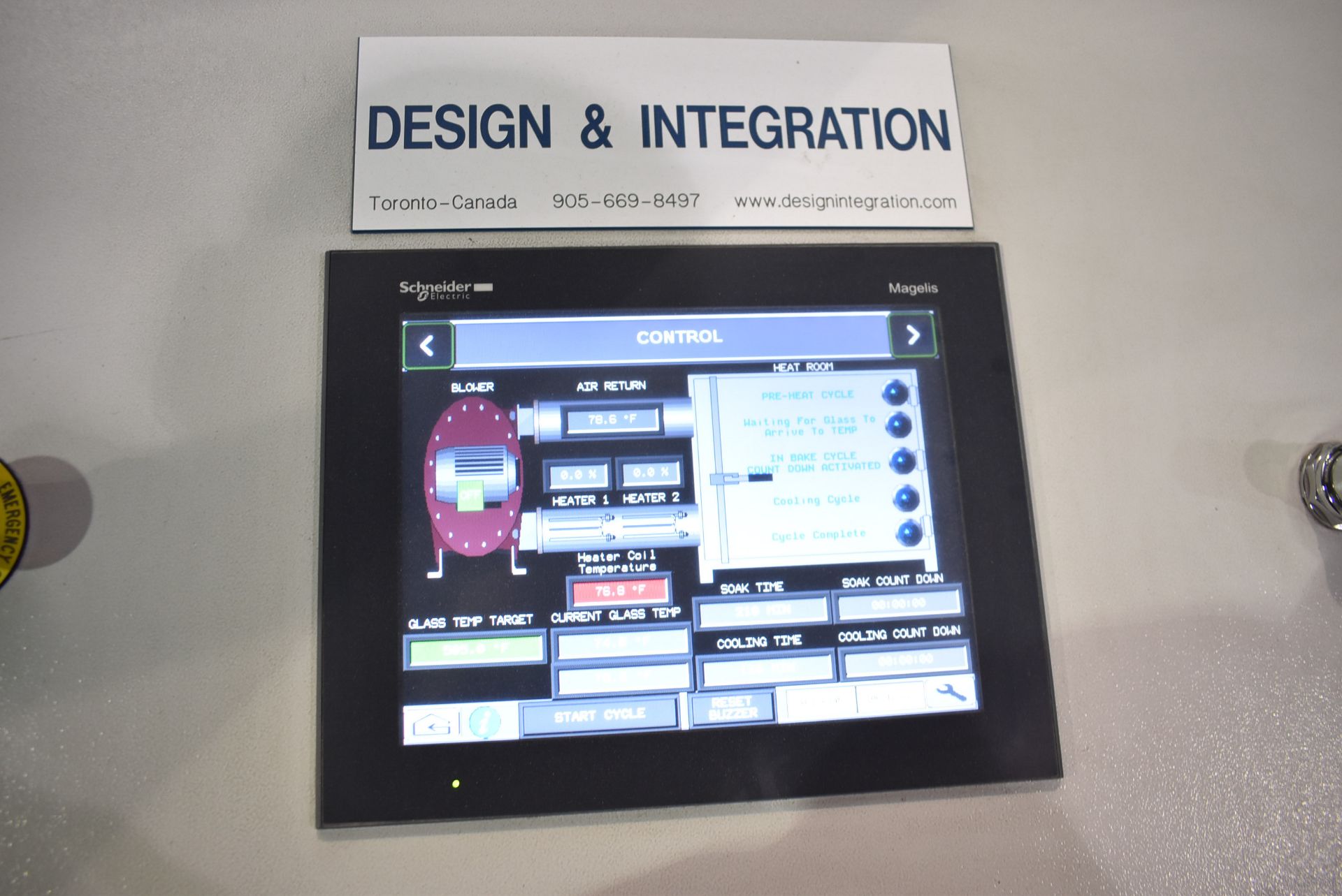 DESIGN AND INTEGRATION 8' X 14' X 12' HEAT SOAK TESTING OVEN WITH TEMPERATURES UP TO 505 DEGREE - Image 6 of 9