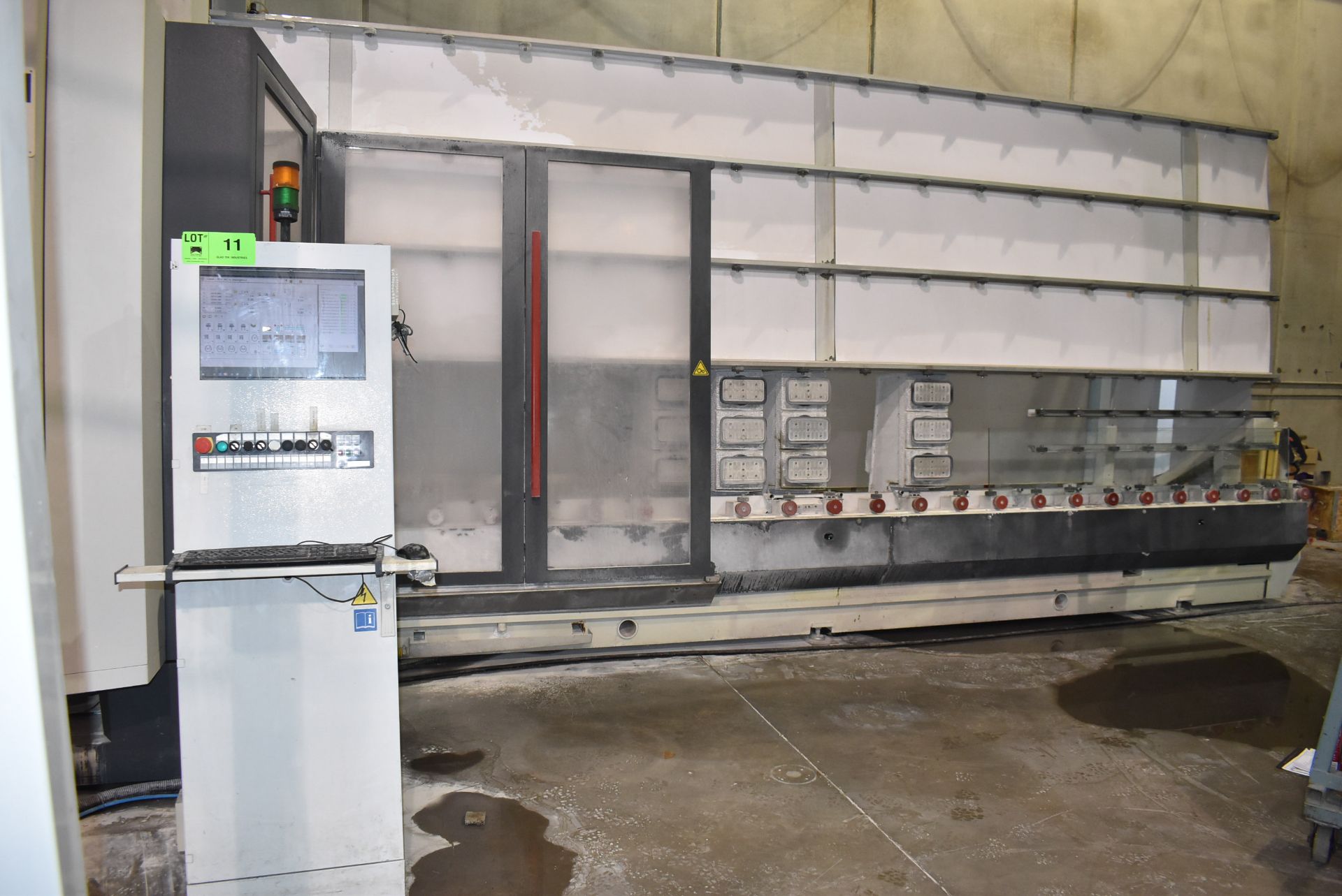 INTERMAC VERTMAX 2.6 (2015) CNC TWIN HEAD CUT-OUT DRILL AND SHAPING MACHINE WITH 23 STATION ATC, - Image 3 of 24