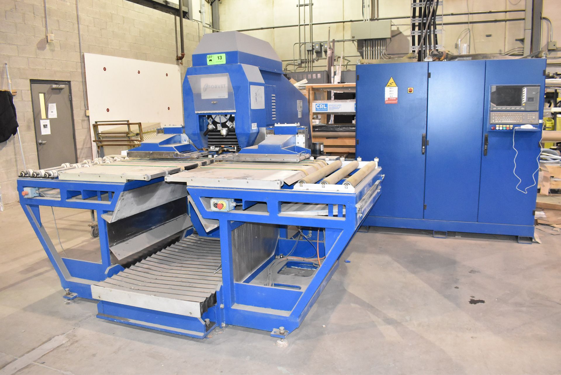 FORVET (2006) FC 16M1250 CNC TWIN HEAD DRILLING AND MILLING MACHINE WITH (2) 8 SPINDLES PER - Image 3 of 11