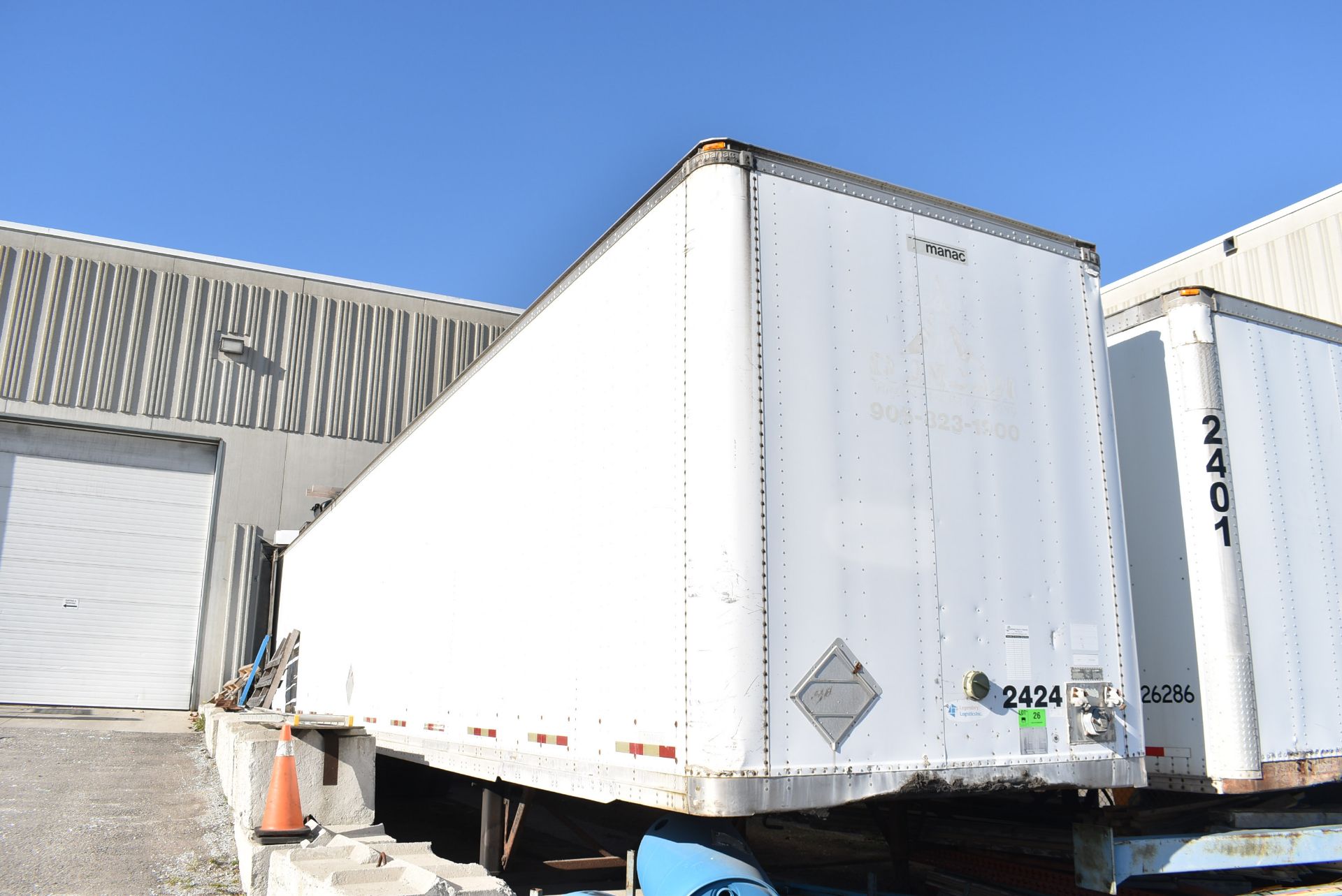 MANAC 53' STORAGE TRAILER, VIN 2M592161XX7059817