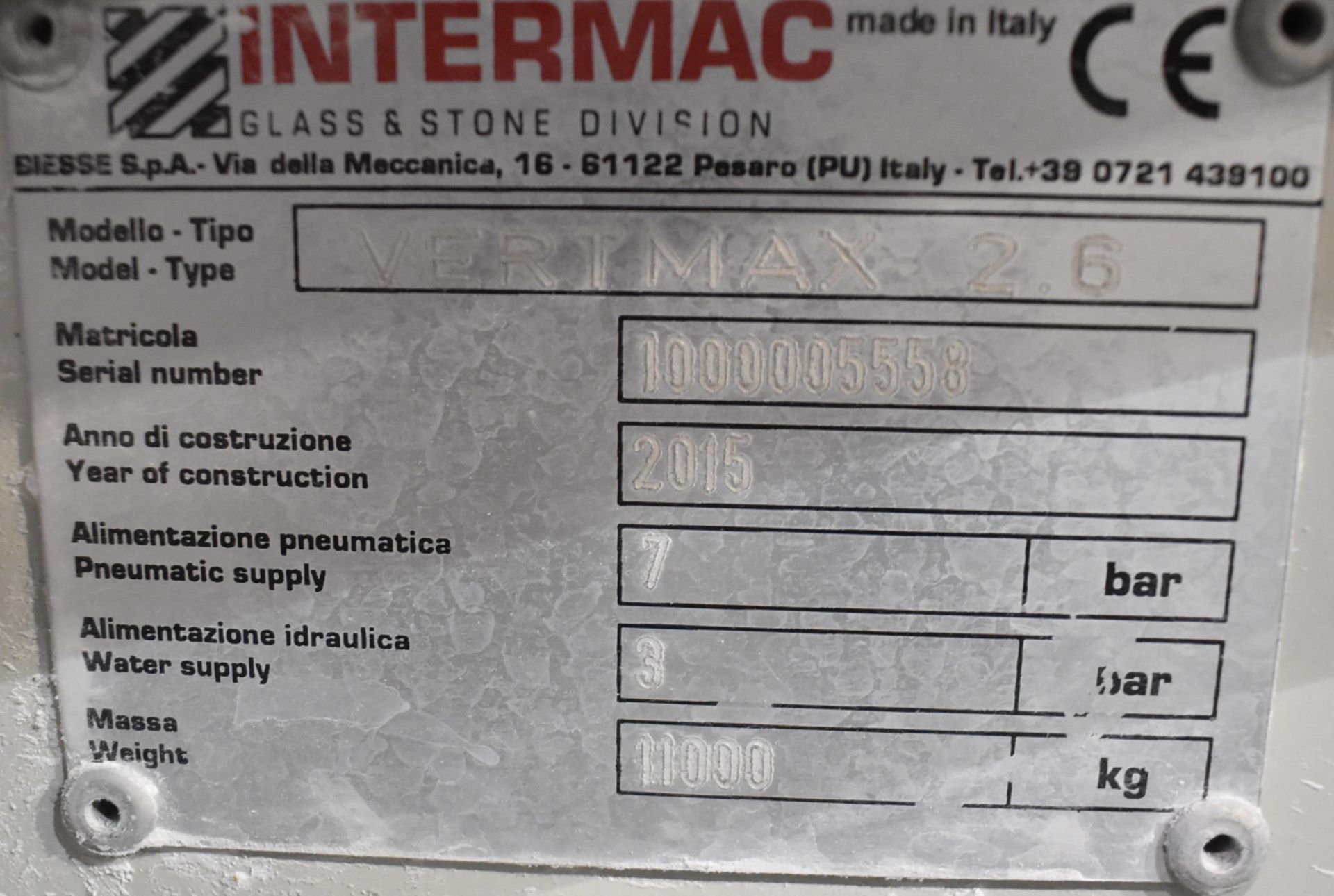 INTERMAC VERTMAX 2.6 (2015) CNC TWIN HEAD CUT-OUT DRILL AND SHAPING MACHINE WITH 23 STATION ATC, - Image 24 of 24