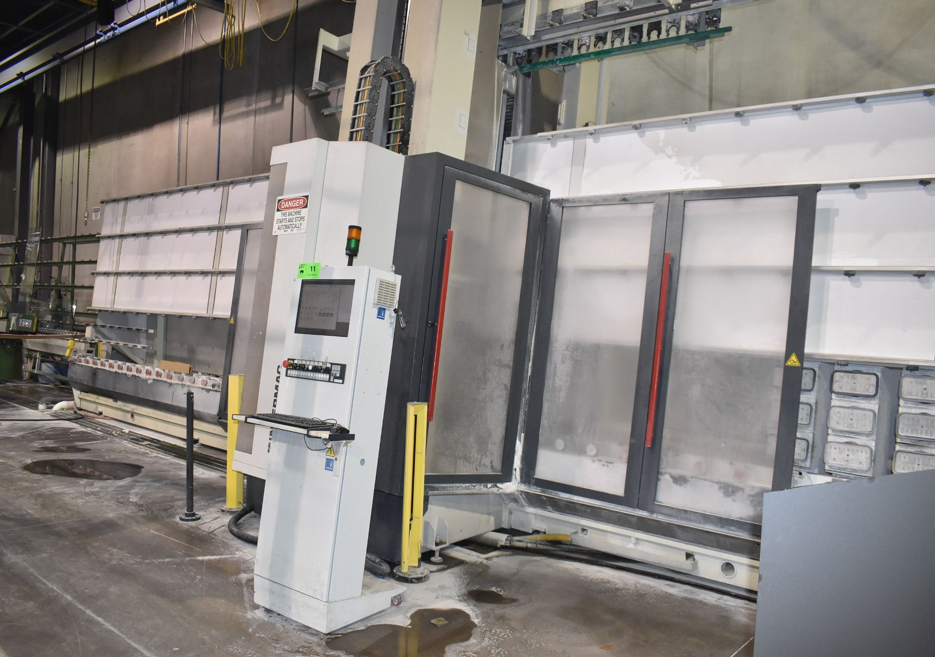 INTERMAC VERTMAX 2.6 (2015) CNC TWIN HEAD CUT-OUT DRILL AND SHAPING MACHINE WITH 23 STATION ATC,