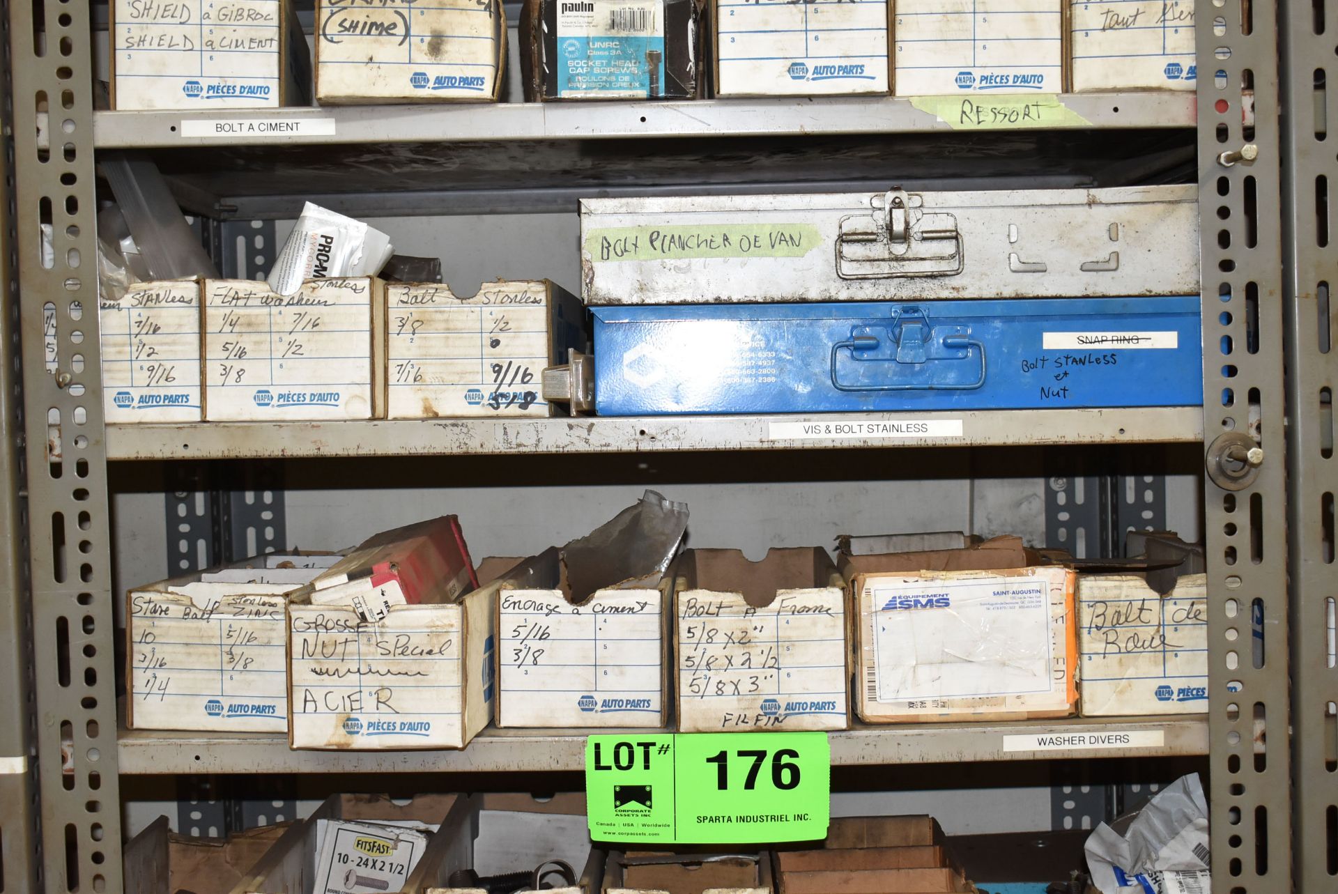 LOT/ SHELF WITH CONTENTS CONSISTING OF HARDWARE - Image 2 of 4