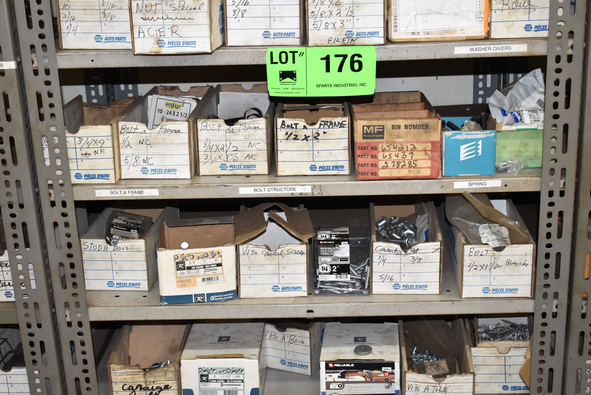 LOT/ SHELF WITH CONTENTS CONSISTING OF HARDWARE - Image 3 of 4