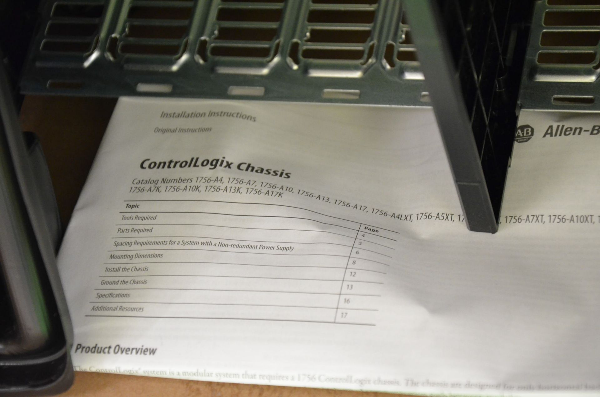 ALLEN BRADLEY CONTROL LOGIX CHASSIS UNIT - Image 2 of 2