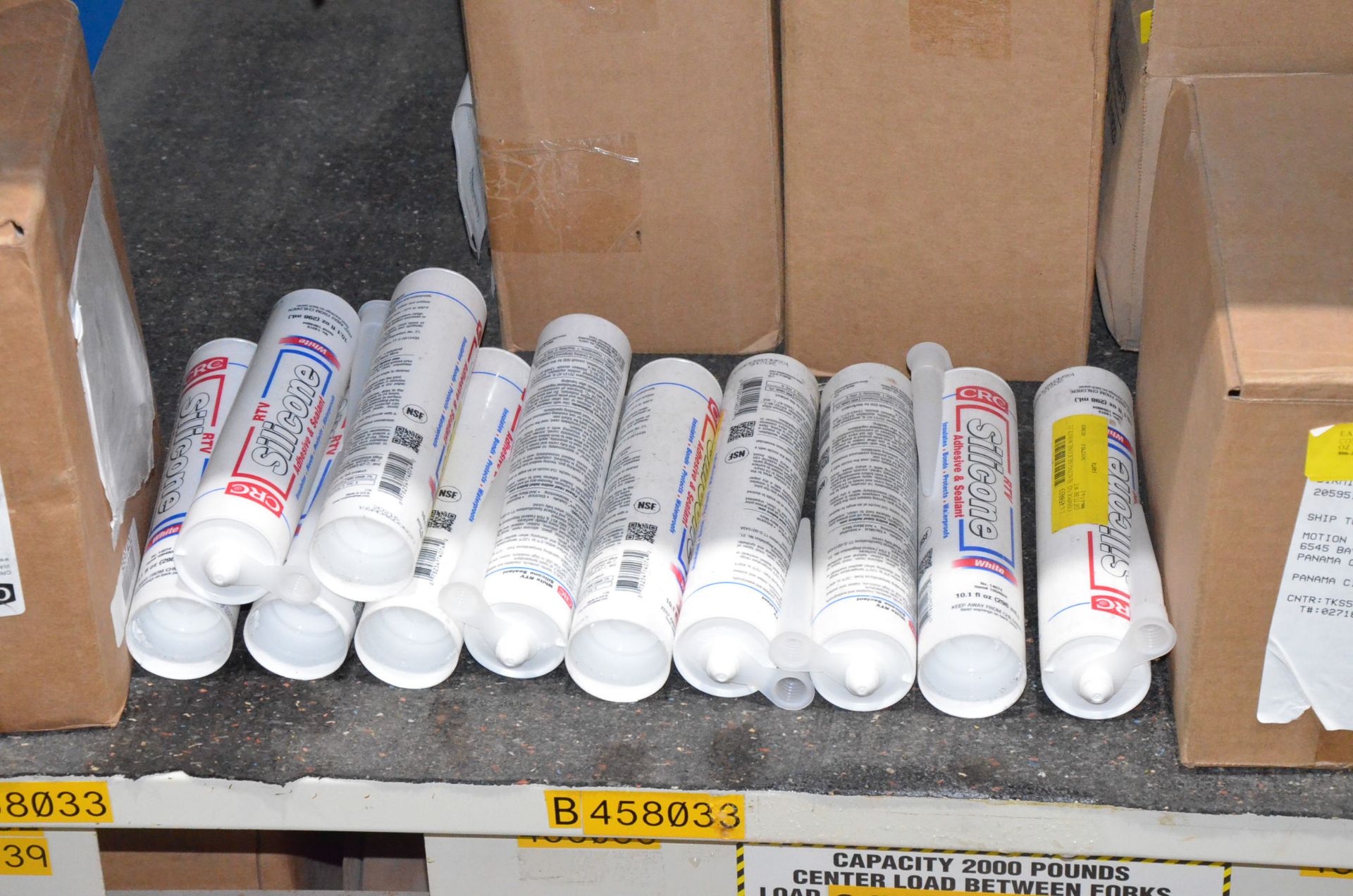 LOT/ CONTENTS OF SHELF - CHESTERTON PUMP TEFLON-CARBON REINFORCED SPECIALTY PACKING MATERIAL, - Image 6 of 7