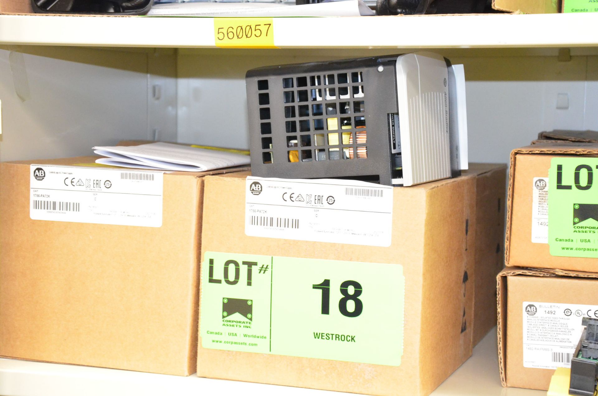 LOT/ ALLEN BRADLEY CONTROL LOGIX AC POWER SUPPLIES