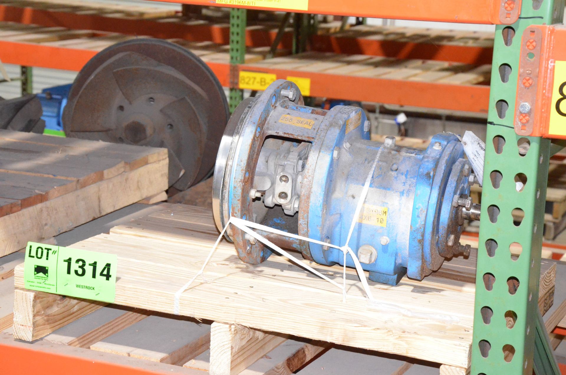 GOULDS 3196M/4X6-10 CENTRIFUGAL PUMP ROTARY ASSEMBLY