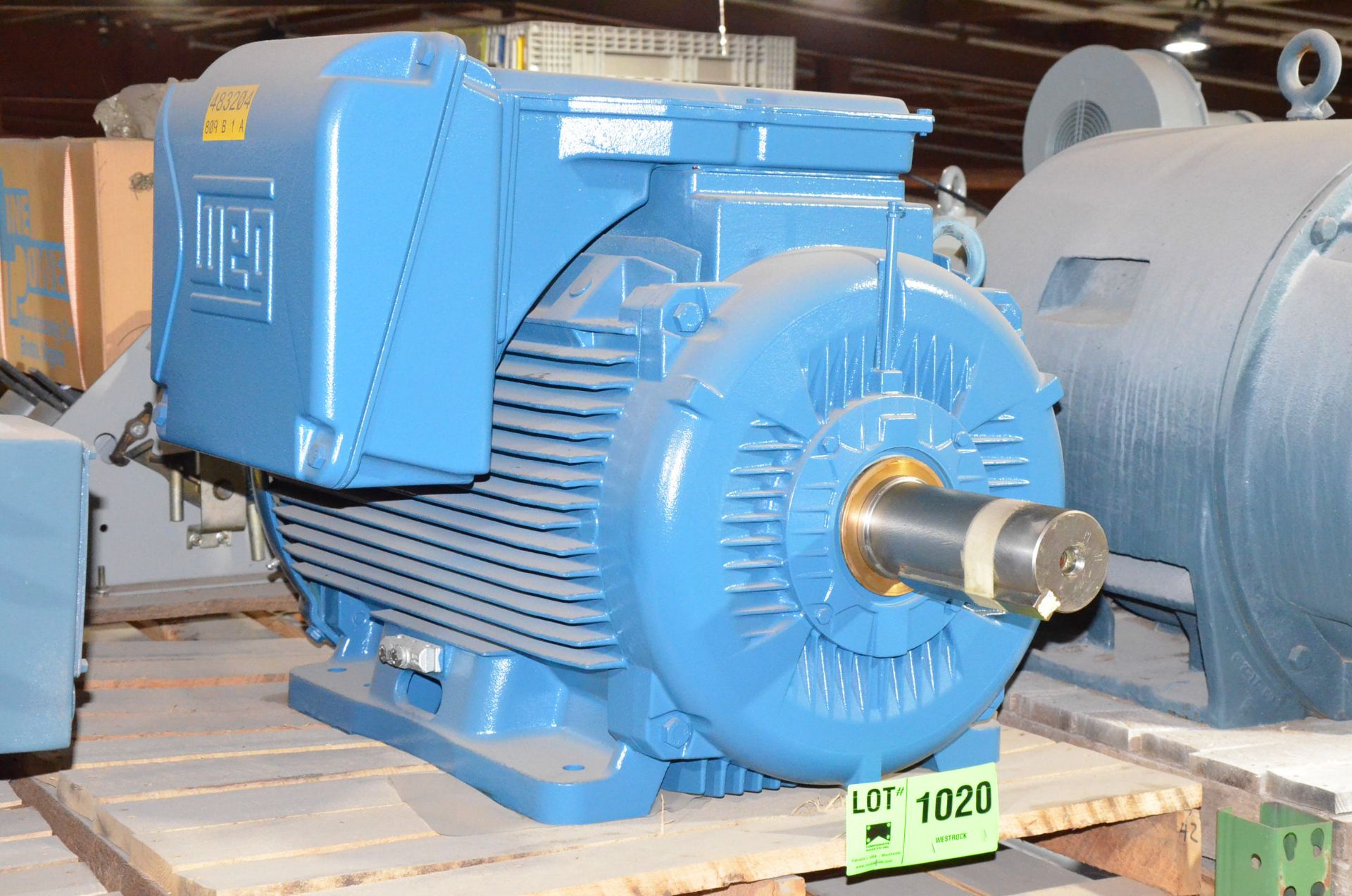 WEG 150HP/1200RPM/460V/3PH/60HZ ELECTRIC MOTOR