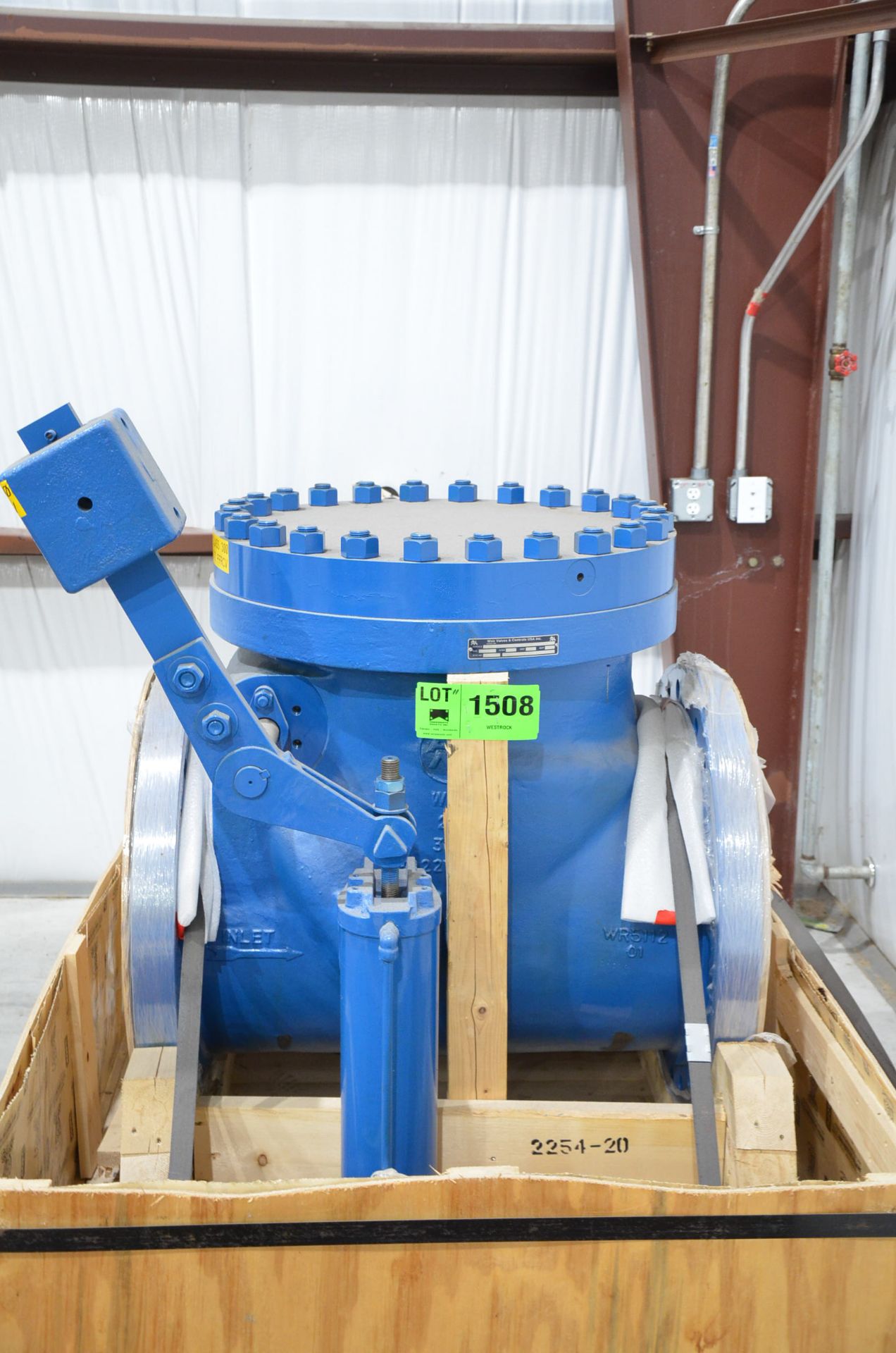 WEIR VALVES 20" CLASS 300 FLANGED FFRCV