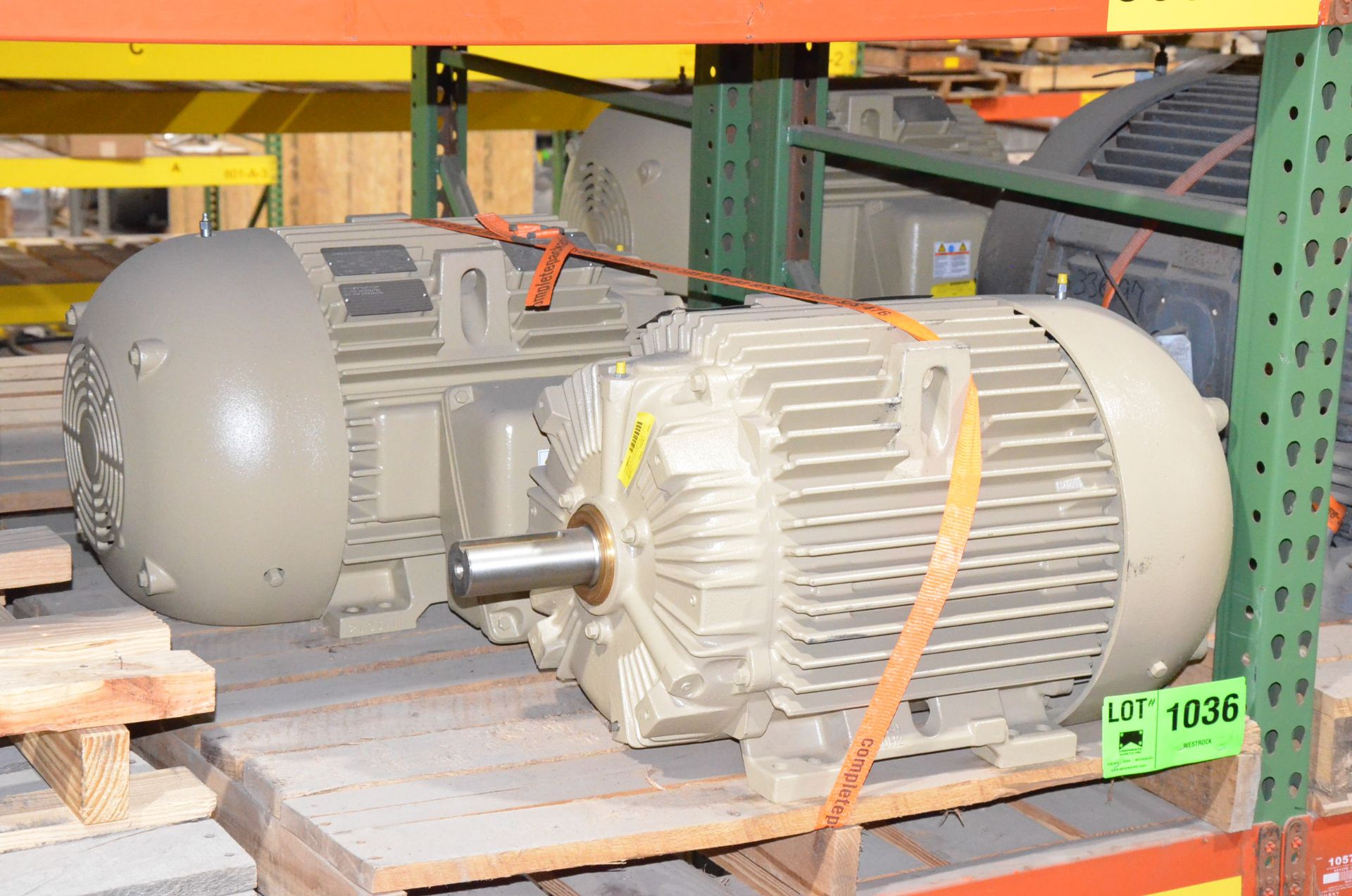 LOT/ (2) GE 50HP/1800RPM/460V/3PH/60HZ ELECTRIC MOTORS