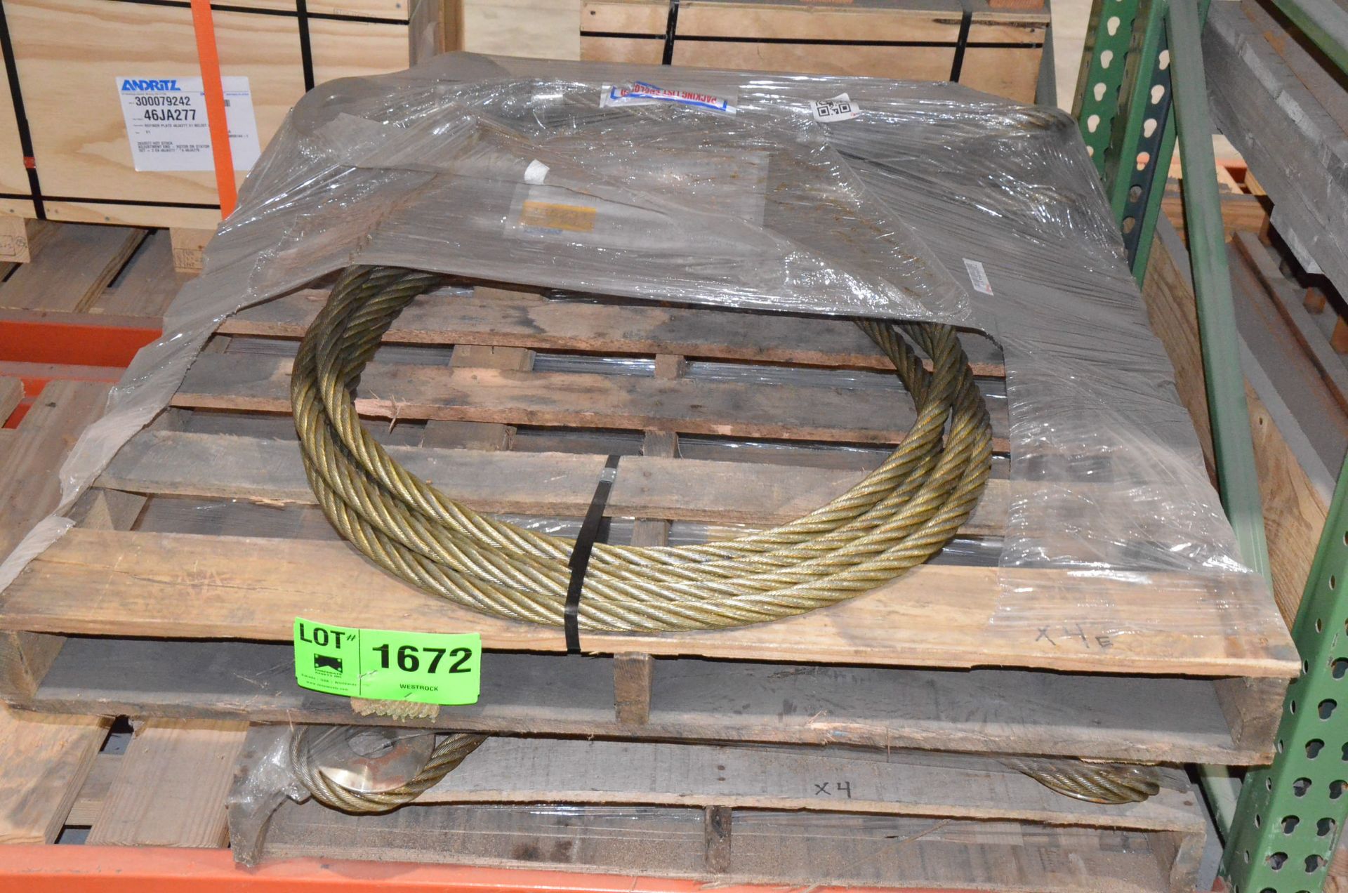 LOT/ WIRE ROPE SLINGS