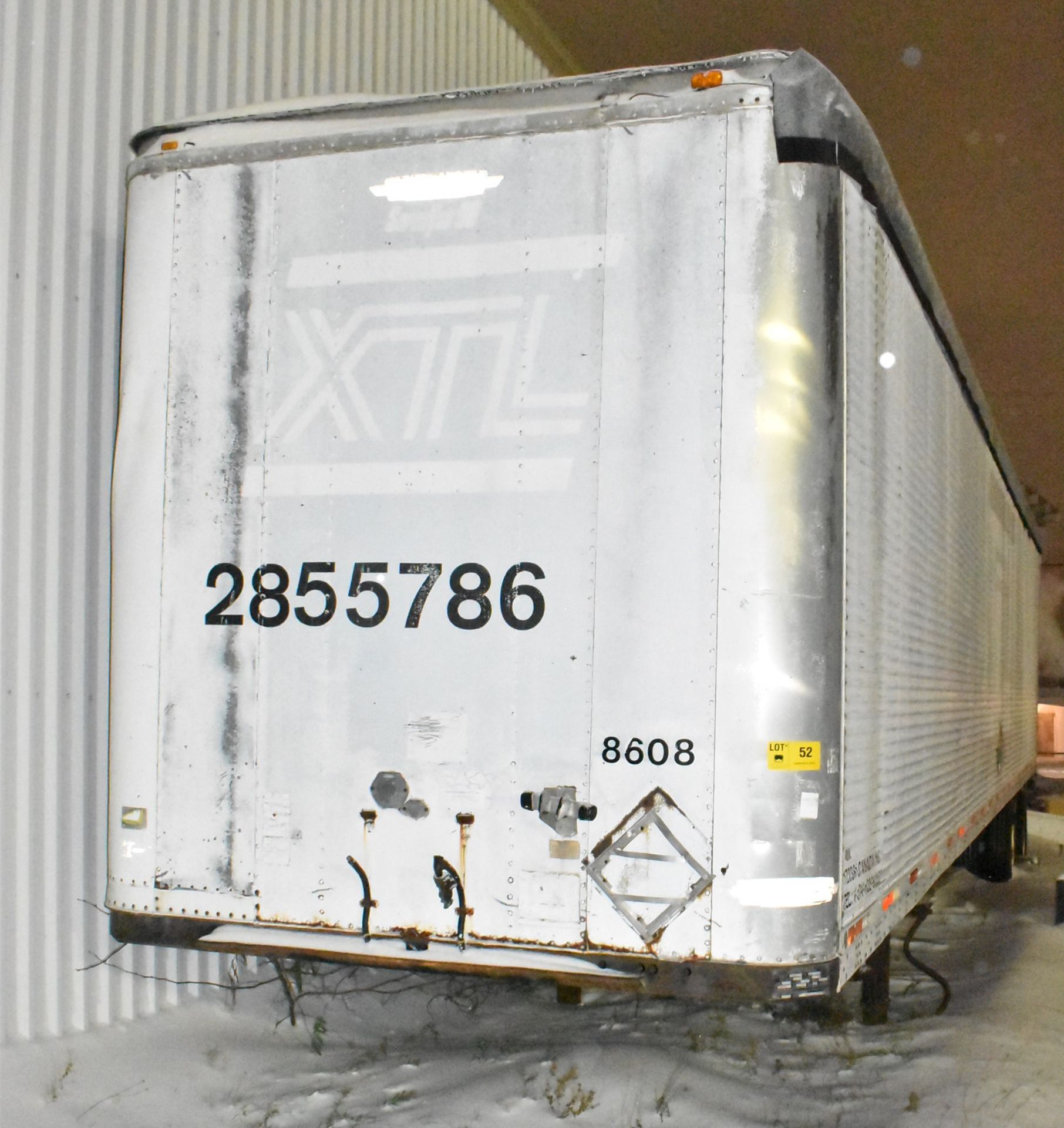 TRAILMOBILE STORAGE TRAILER, S/N N/A (NOT REGISTERED - NO CONTENTS - DELAYED DELIVERY) [RIGGING - Image 2 of 5