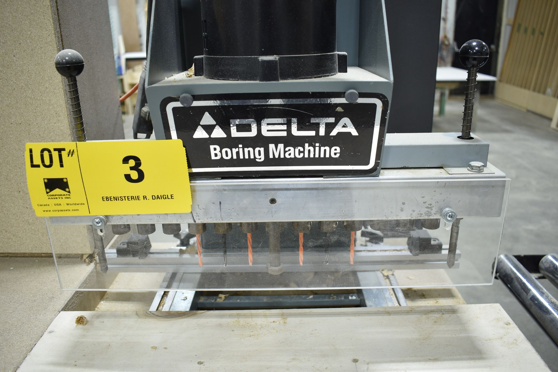 DELTA 62-099 _ HP 13-STATION BORING MACHINE, 115-208-230V/1PH/60HZ, S/N YPE56C17D1216EA [RIGGING FEE - Image 2 of 5