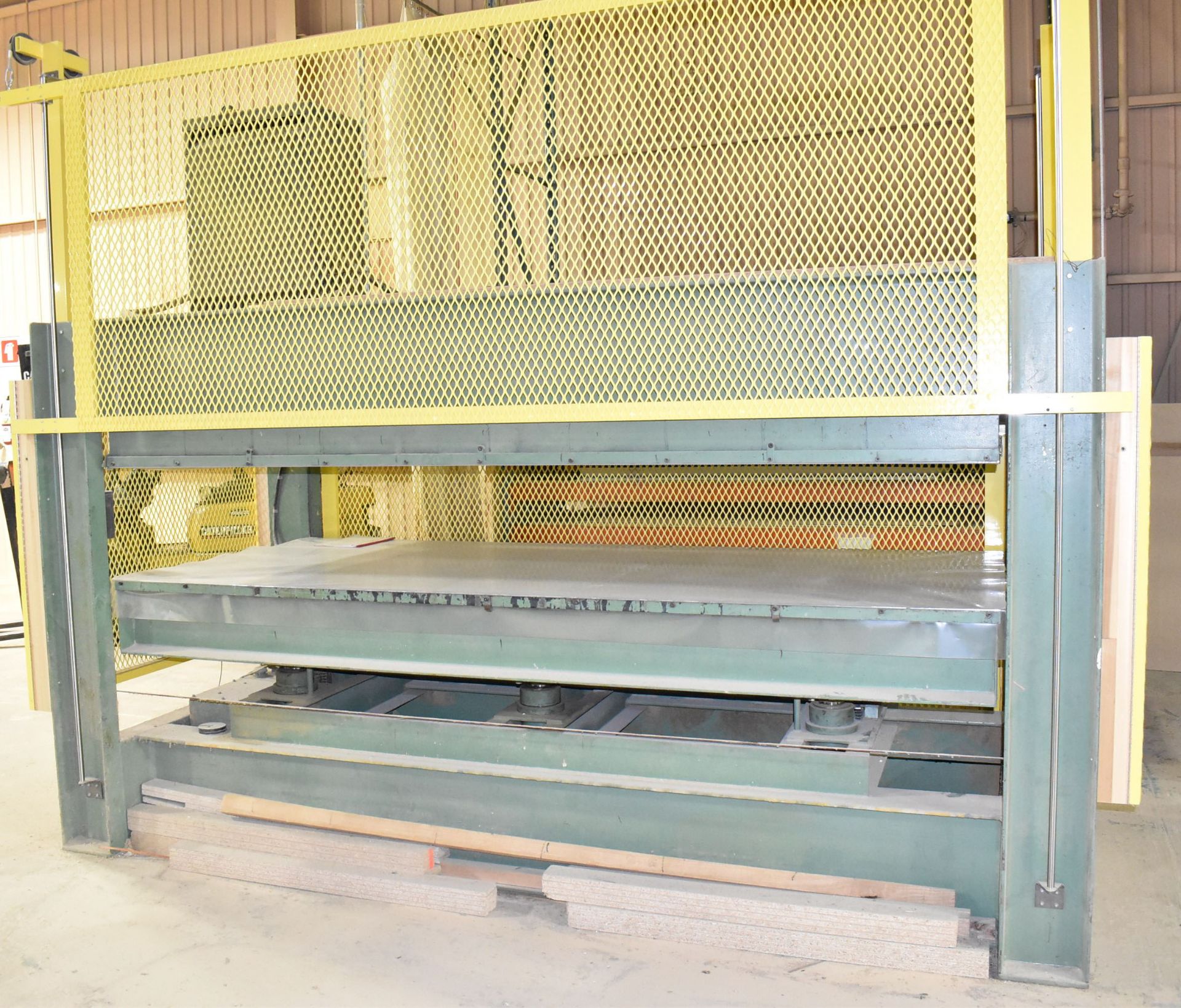 OTT JU3013 40 TO 60 TON ELECTRIC VENEER PRESS WITH 54" X 118" PLATENS, S/N 12828 (CI) [RIGGING FEE - Image 10 of 10