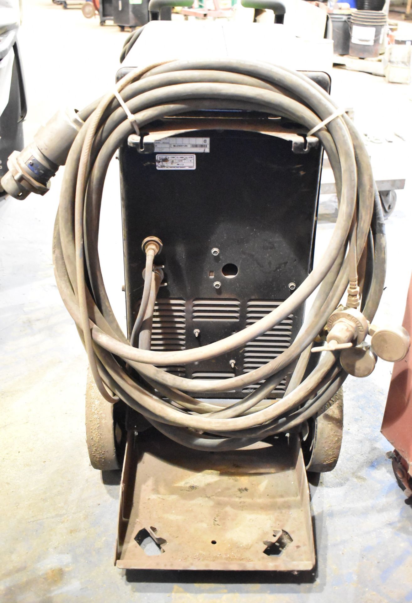 MILLER MILLERMATIC 252 MIG WELDER WITH CABLES AND GUN, S/N MJ200512N - Image 4 of 5