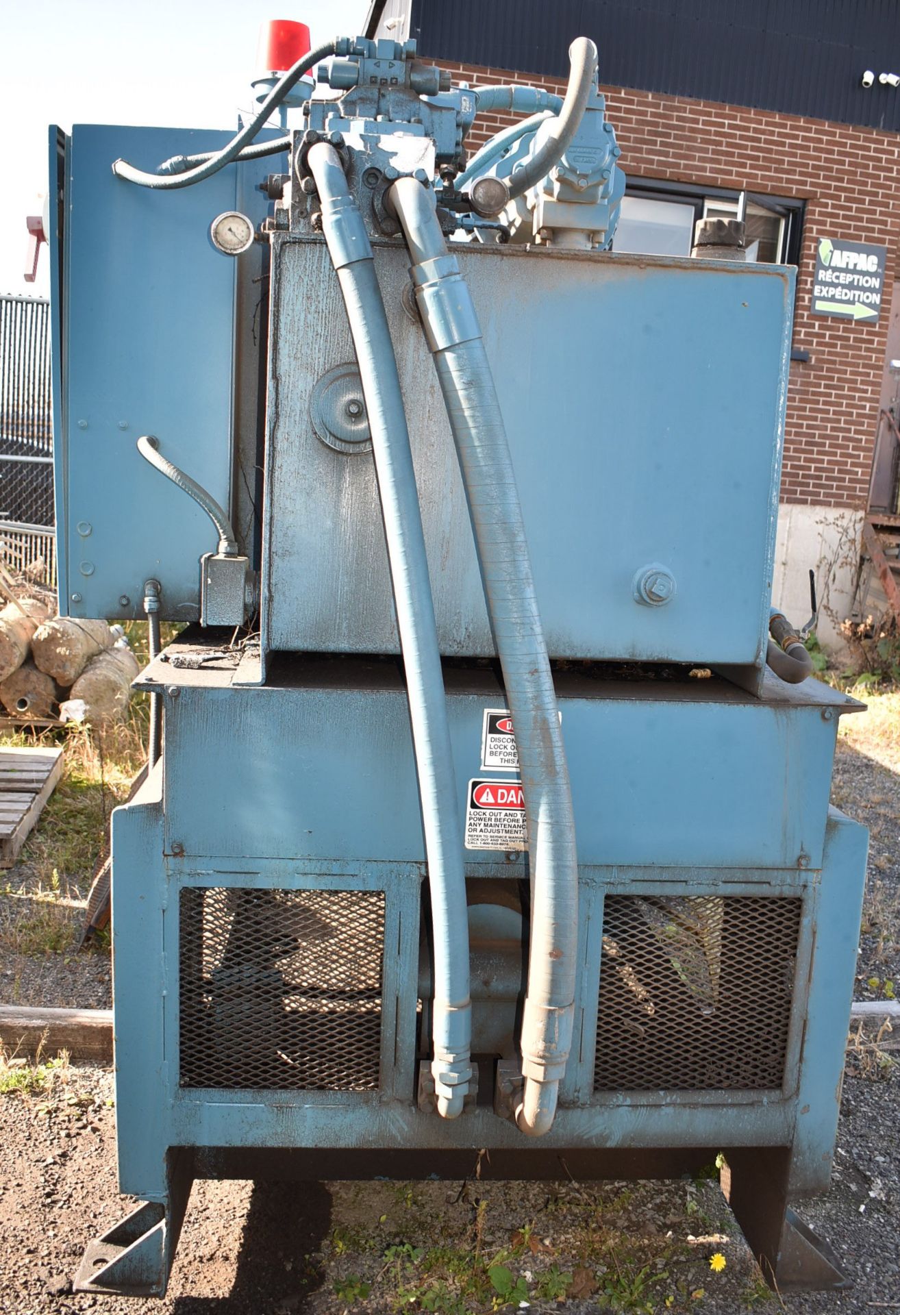 DOVER MARATHON CE-604230-850 HORIZONTAL HYDRAULIC BALER, 460V/3PH/60HZ, S/N 101932 (CI) [RIGGING FEE - Image 3 of 7