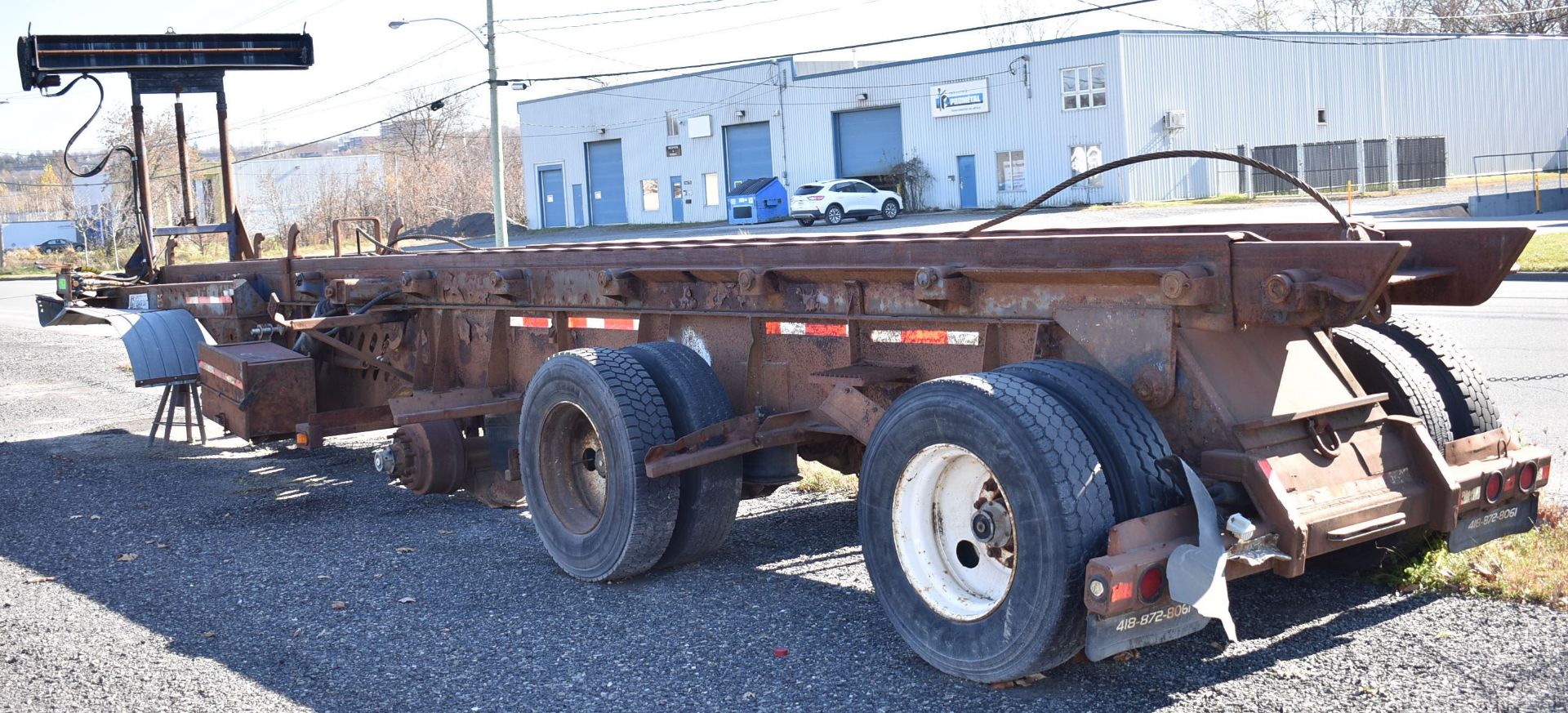 CHAGNON CT704 TRIAXLE 40' ROLL-OFF TRAILER, VIN 2C9SH1GC6WV057234 (NOT IN SERVICE) - Image 2 of 14