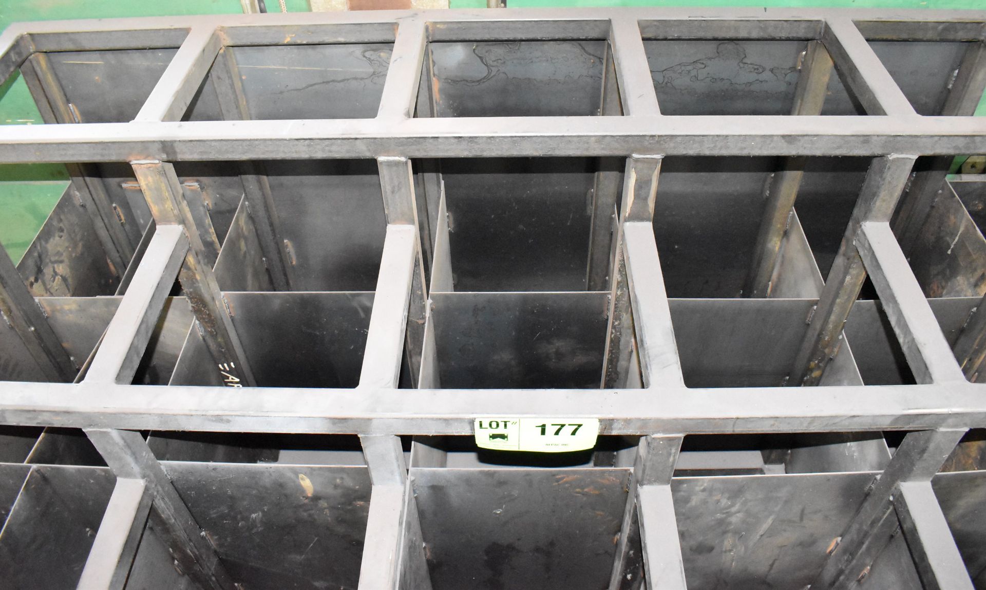 15-STATION MATERIAL ORGANIZATION STORAGE RACK, S/N N/A (CI) [RIGGING FEE FOR LOT #177 - $80 CAD PLUS - Image 2 of 2