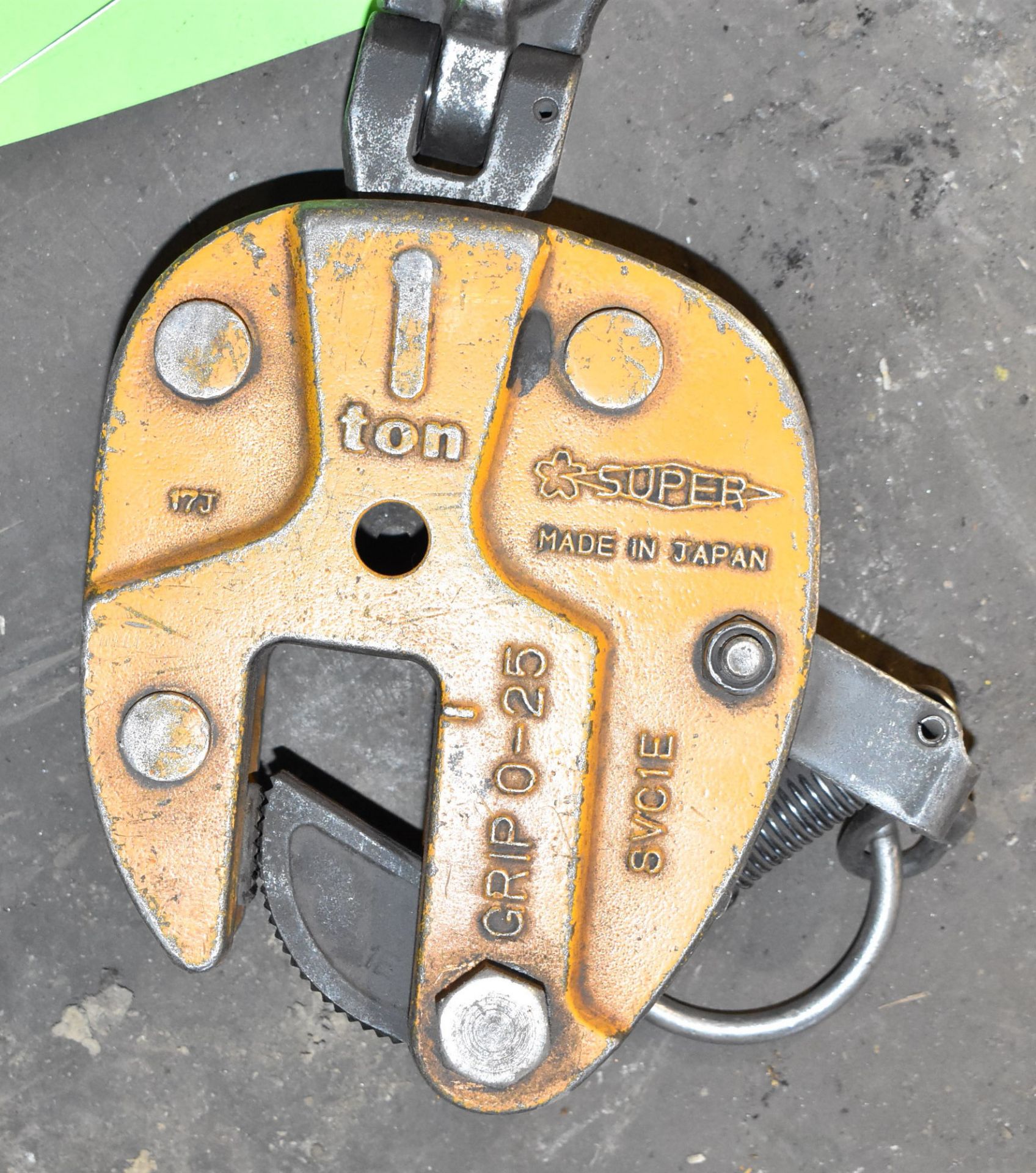 SUPER 1 TON PLATE LIFTING CLAMP, S/N N/A - Image 2 of 2