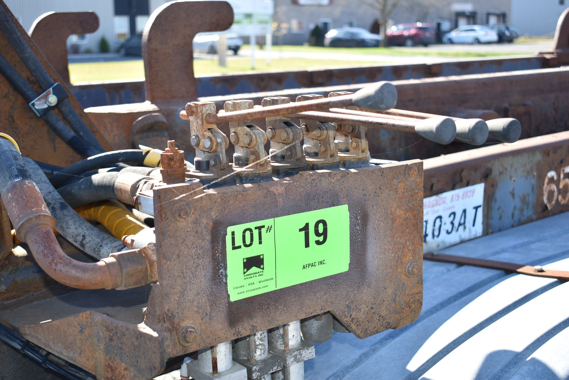 CHAGNON CT704 TRIAXLE 40' ROLL-OFF TRAILER, VIN 2C9SH1GC6WV057234 (NOT IN SERVICE) - Image 8 of 14