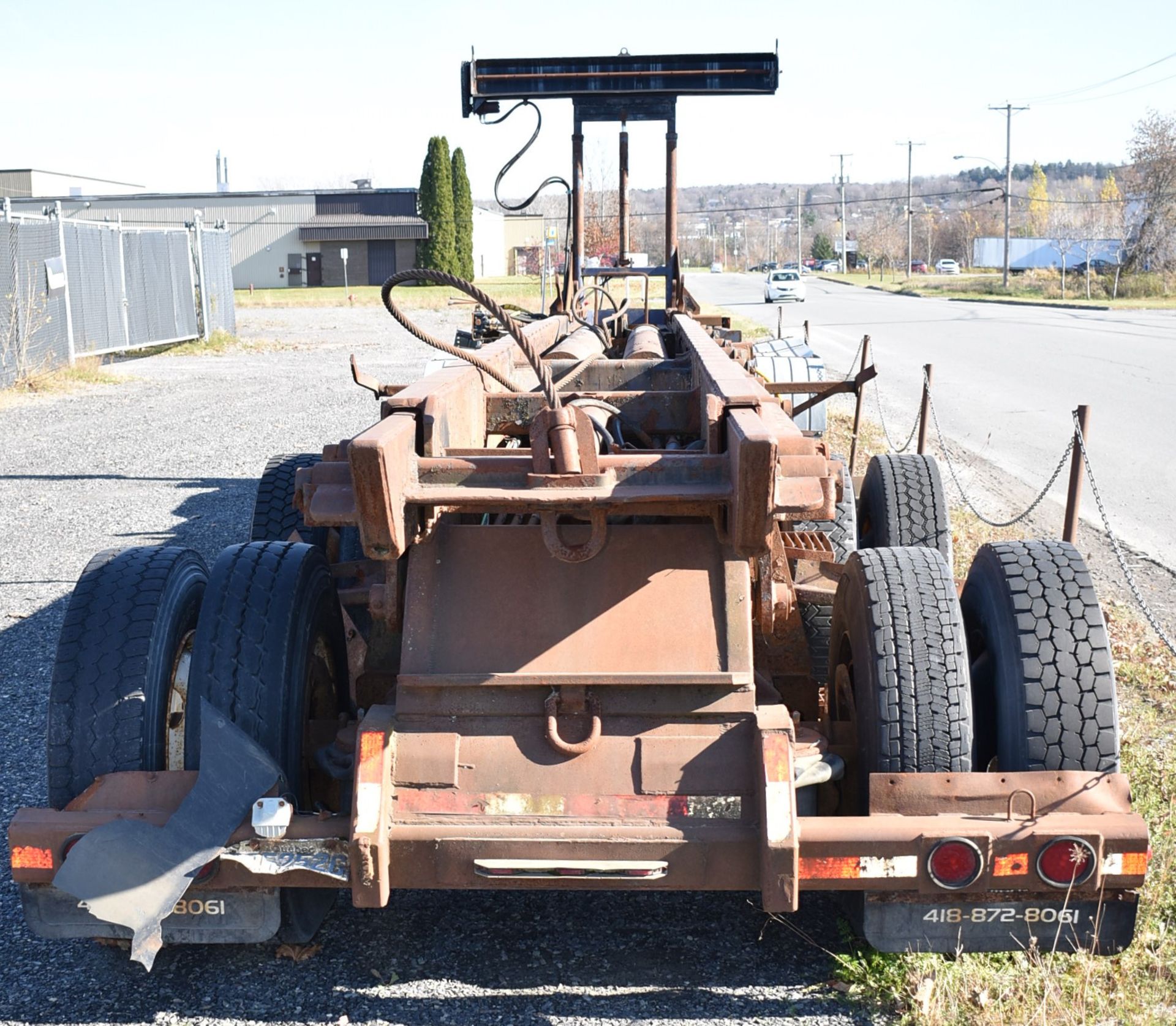 CHAGNON CT704 TRIAXLE 40' ROLL-OFF TRAILER, VIN 2C9SH1GC6WV057234 (NOT IN SERVICE) - Image 3 of 14