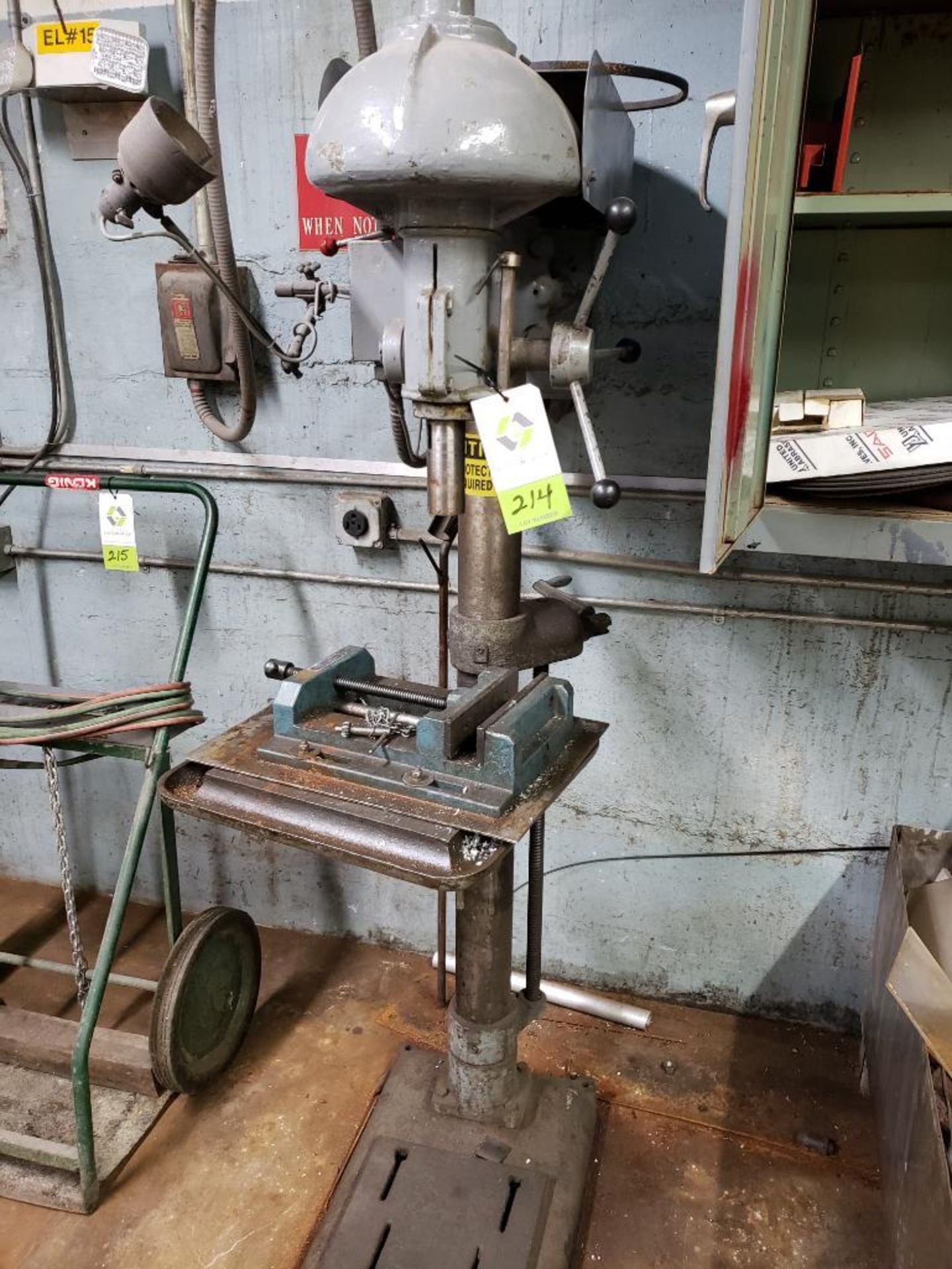 Drill Press W/Vise