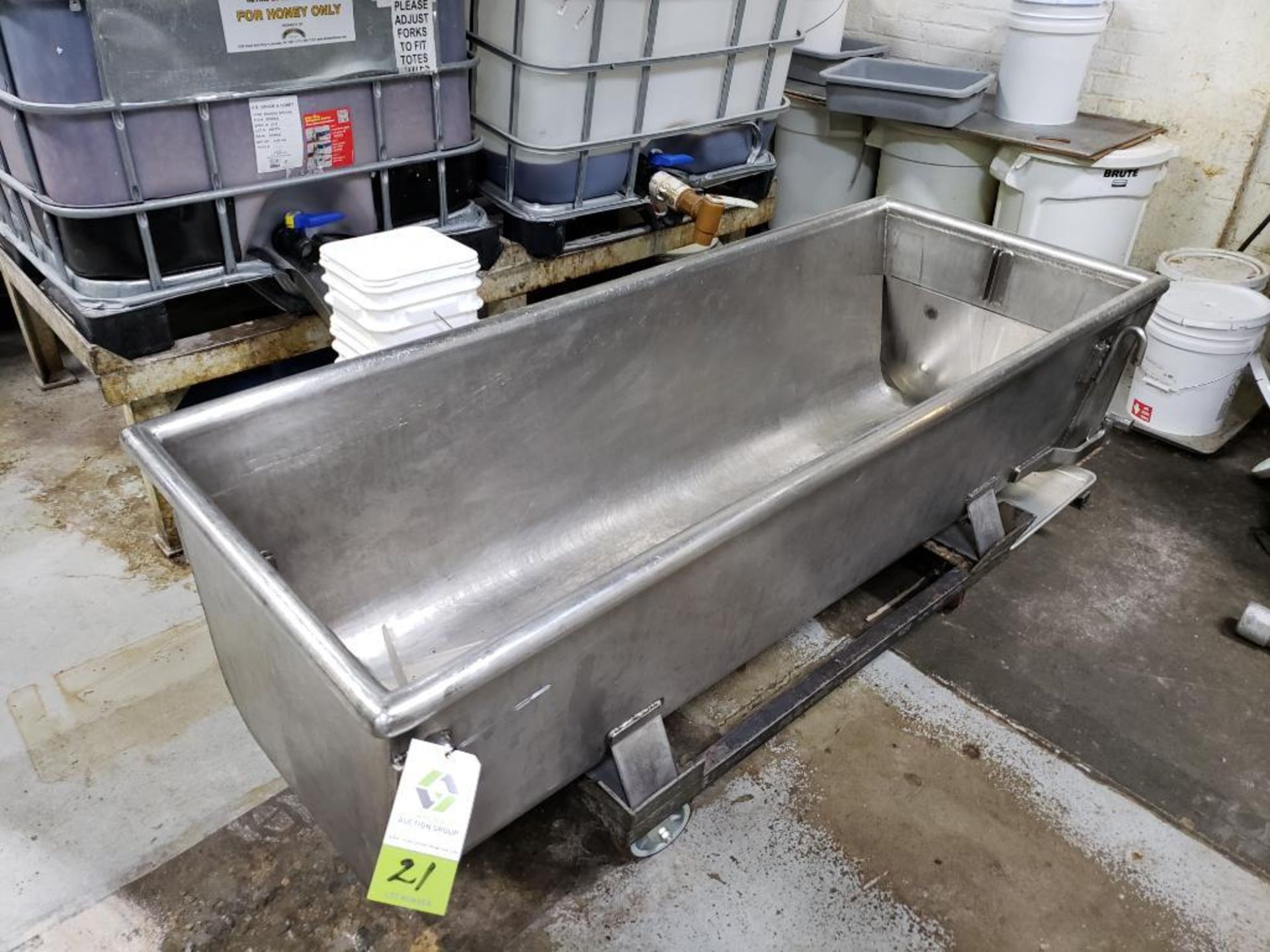 Stainless Steel Dough Trough
