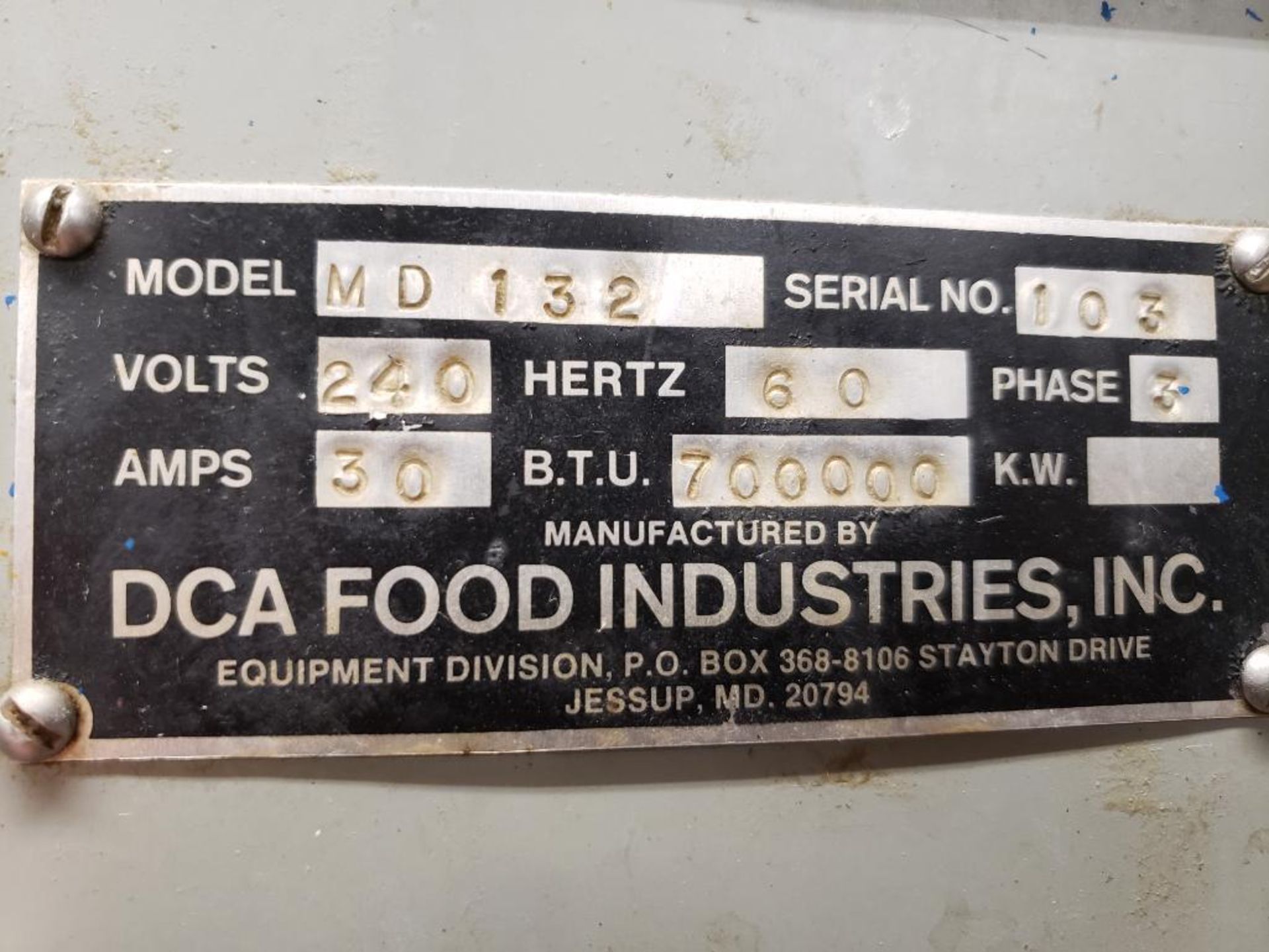 DCA Food Industries Deep Fryer - Image 2 of 10