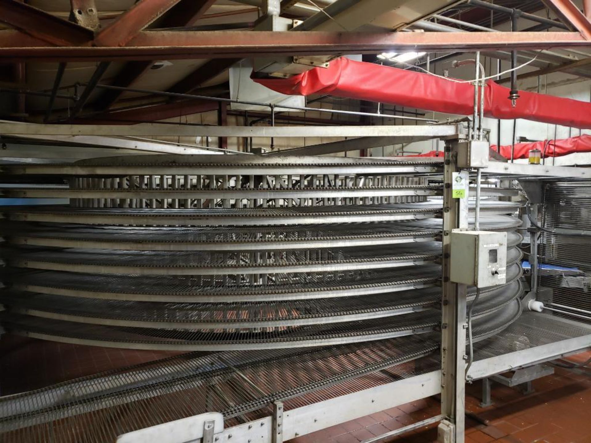 Cooling Spiral Conveyor