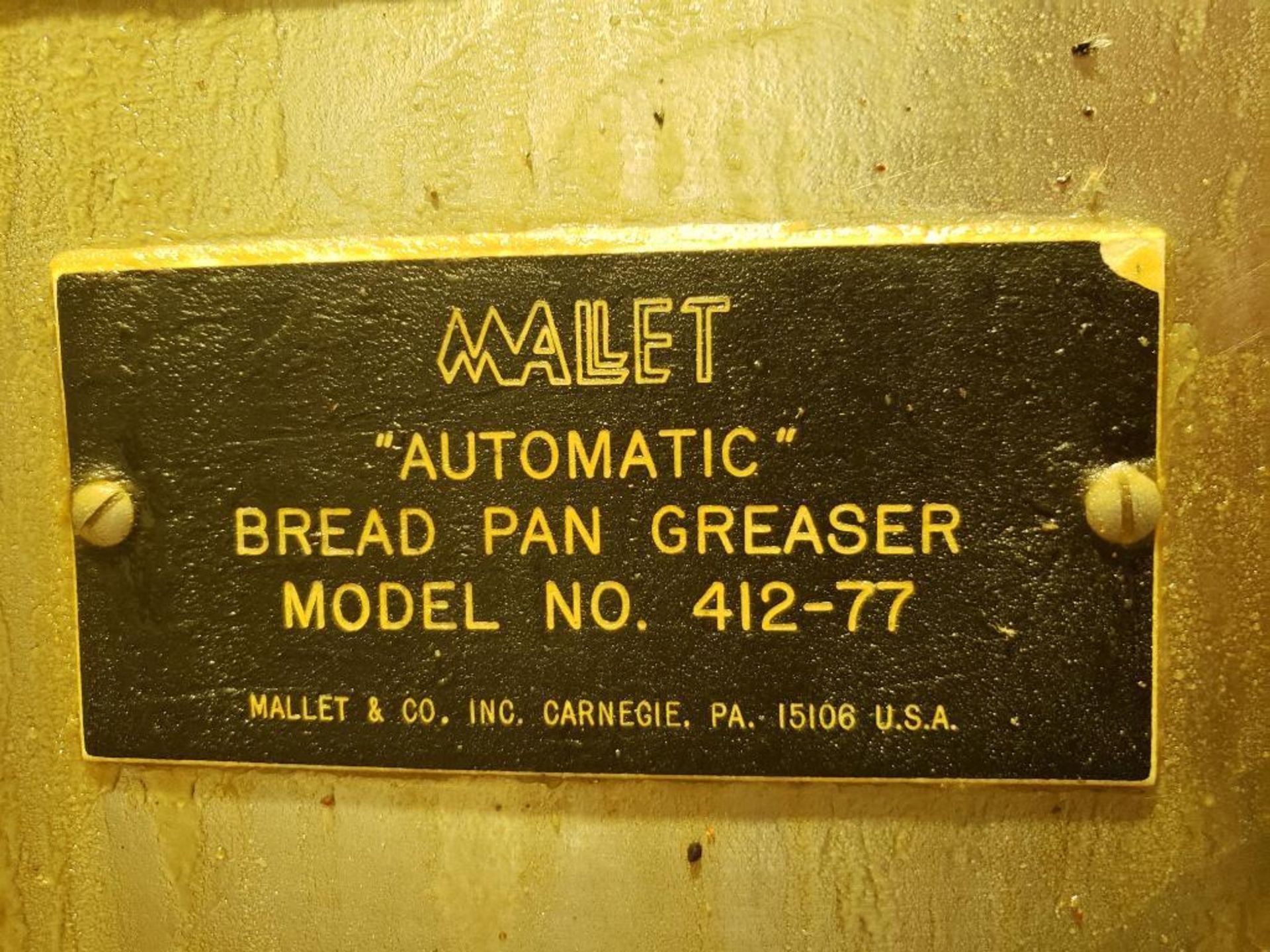 Mallet Automatic Bread Pan Greaser - Image 2 of 2