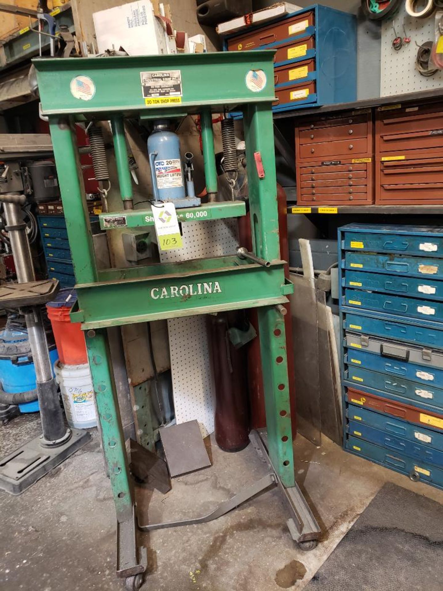 Carolina Industrial H-Frame Press