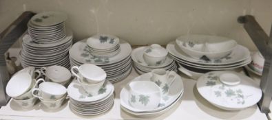 Noritake 'Wild Ivy' pattern part dinner service, 20th century, printed marks, printed with sprays of