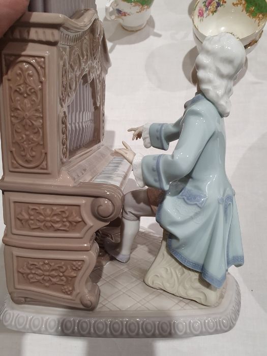 Lladro model of Young Bach, limited edition no.1801/2500, printed and painted marks, made to - Image 15 of 17