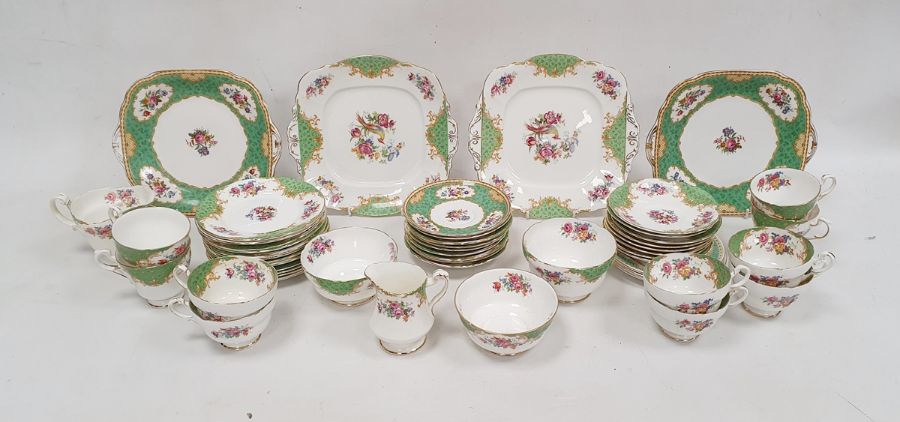 Composite Paragon bone china Rockingham pattern part tea service and other assorted teawares, - Bild 3 aus 3