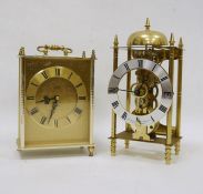 Modern quartz Acctim clock and a further modern clock (2)