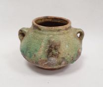 Possibly Omani or from the UAE and from the borders of the Musandam Peninsula, pottery turquoise