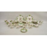 Composite Paragon bone china Rockingham pattern part tea service and other assorted teawares,